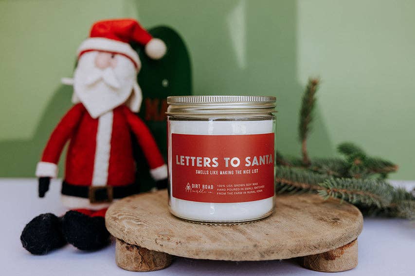 Dirt Road Candle Co - Letters To Santa Candle