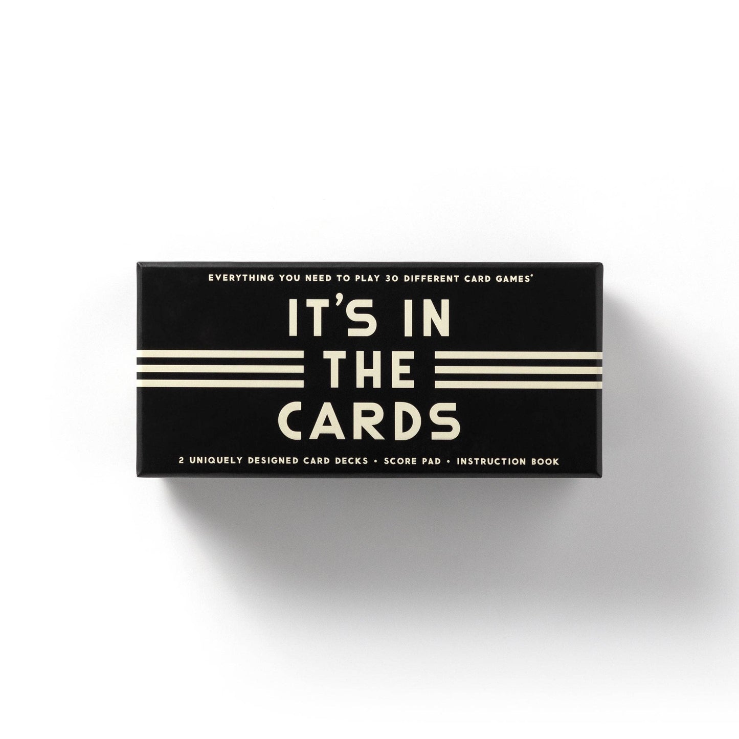Chronicle Books - Brass Monkey It's In The Cards Playing Card Game Set