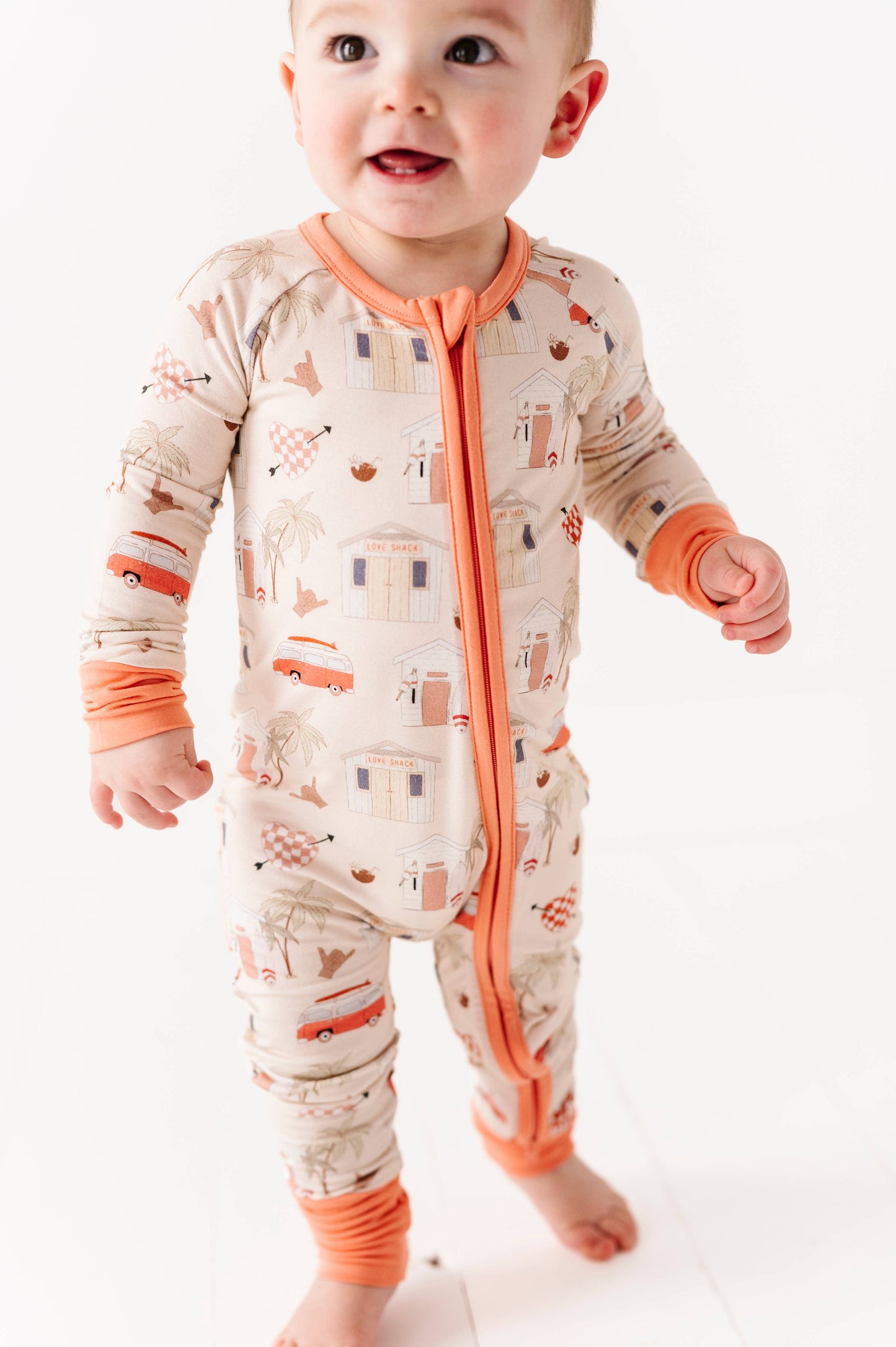 Remi and Friends - Love Shack Bamboo Romper