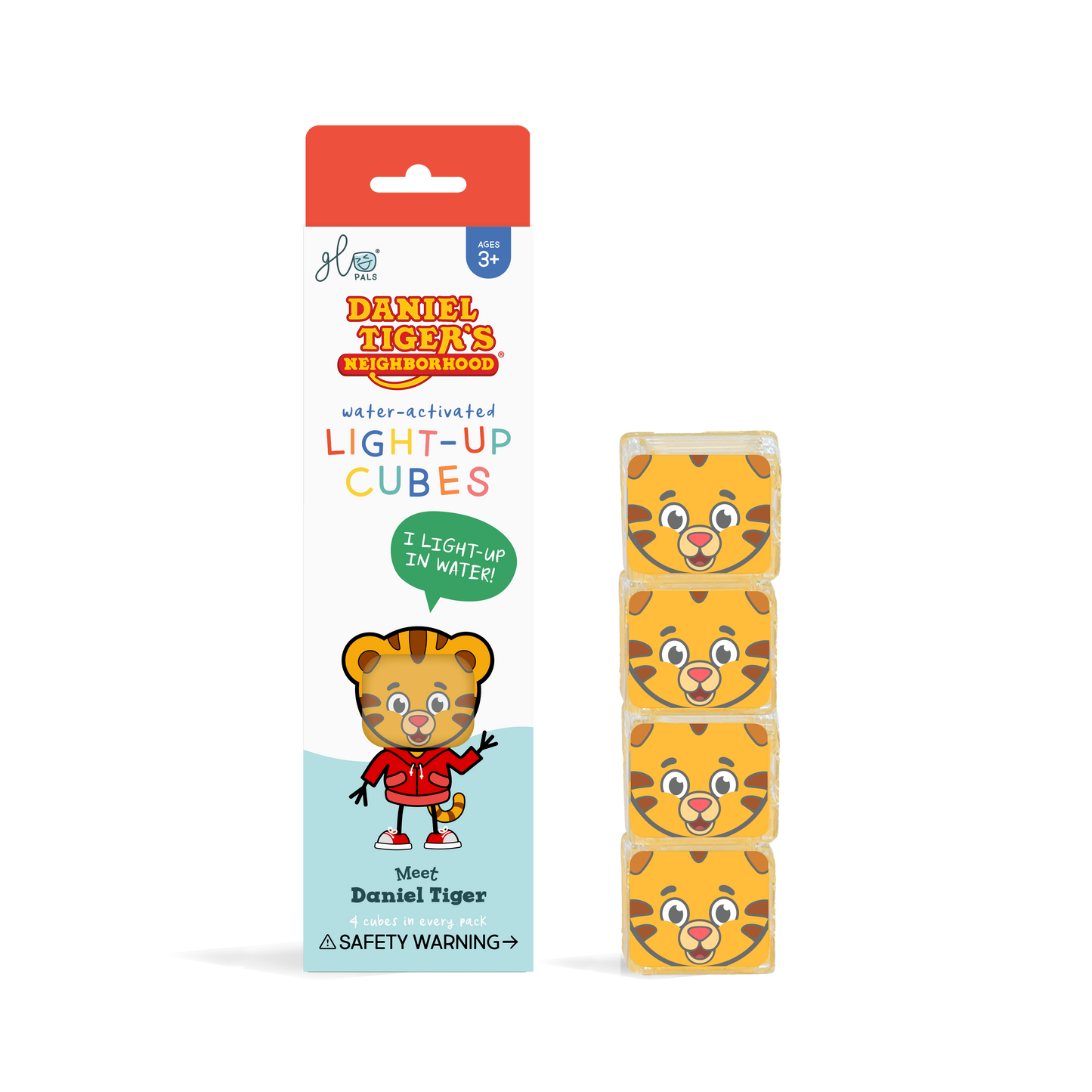 Glo Pals - Daniel Tiger's Neighborhood - Light-Up Cubes