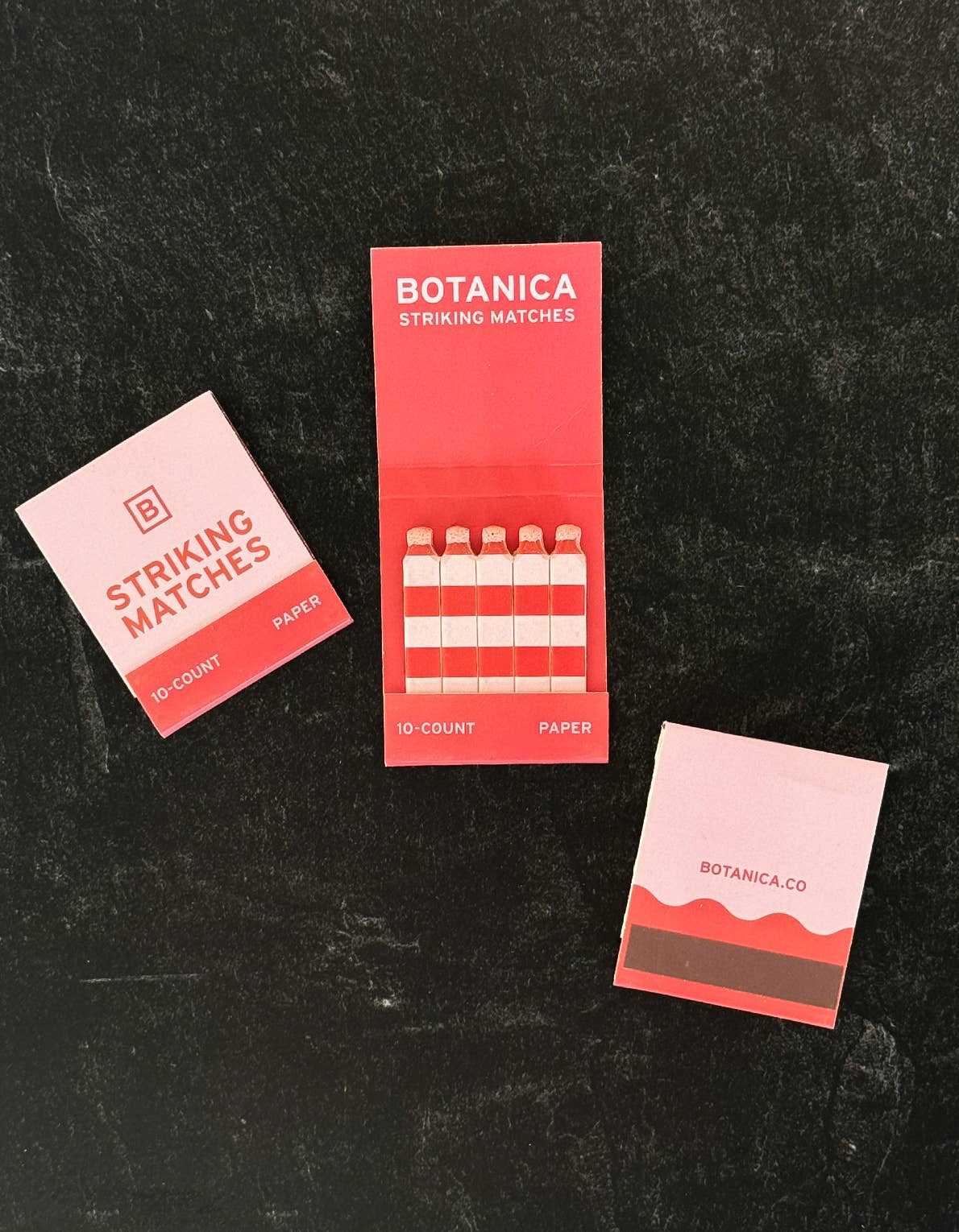 BOTANICA - Signature Matchbook - Reef (Pink/Red)