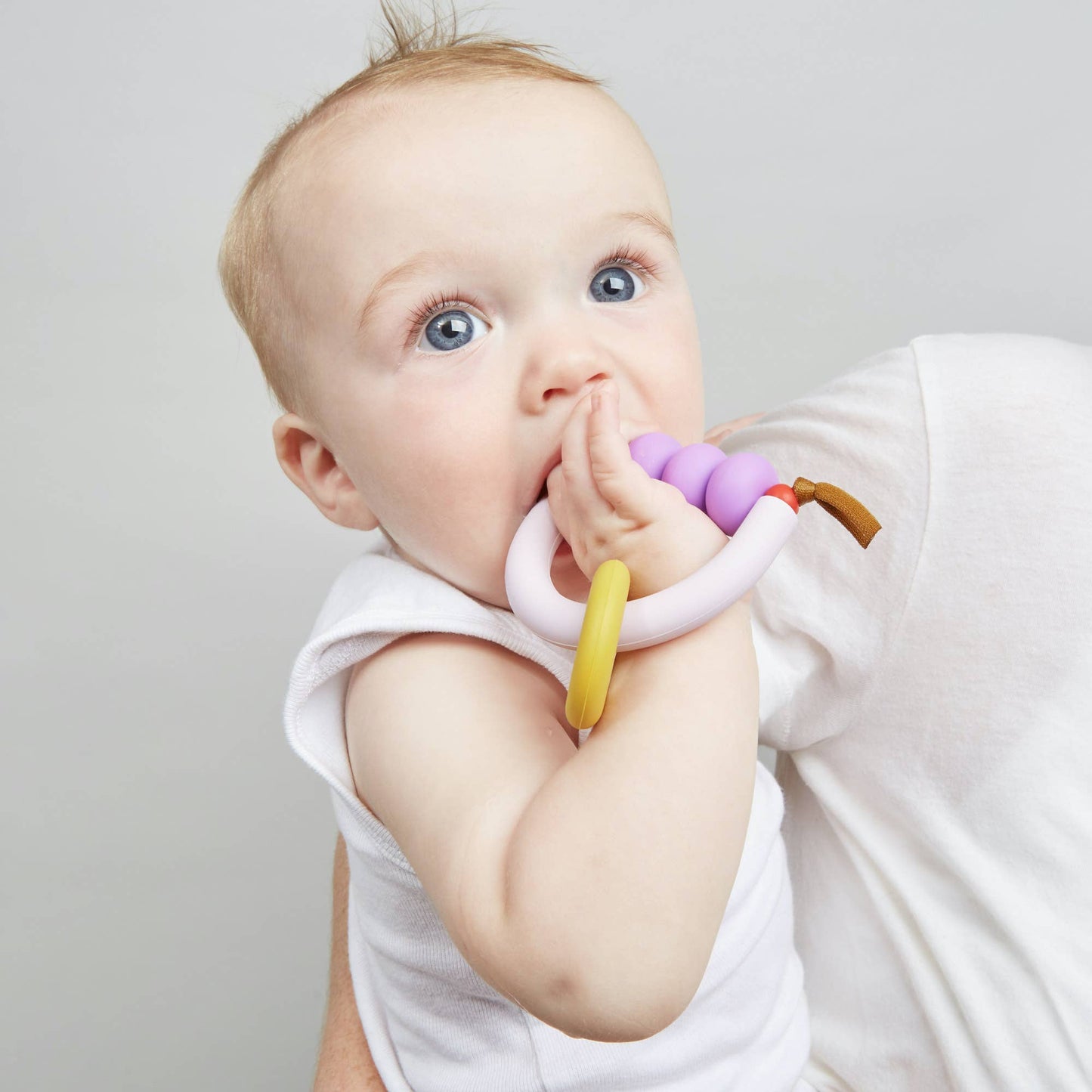 January Moon - Plum Arch Ring Teether