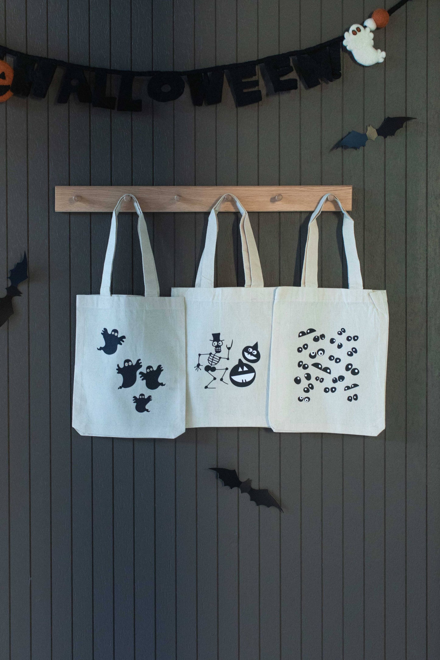 Space 46 Wholesale - Halloween Trick or Treat Tote Bag
