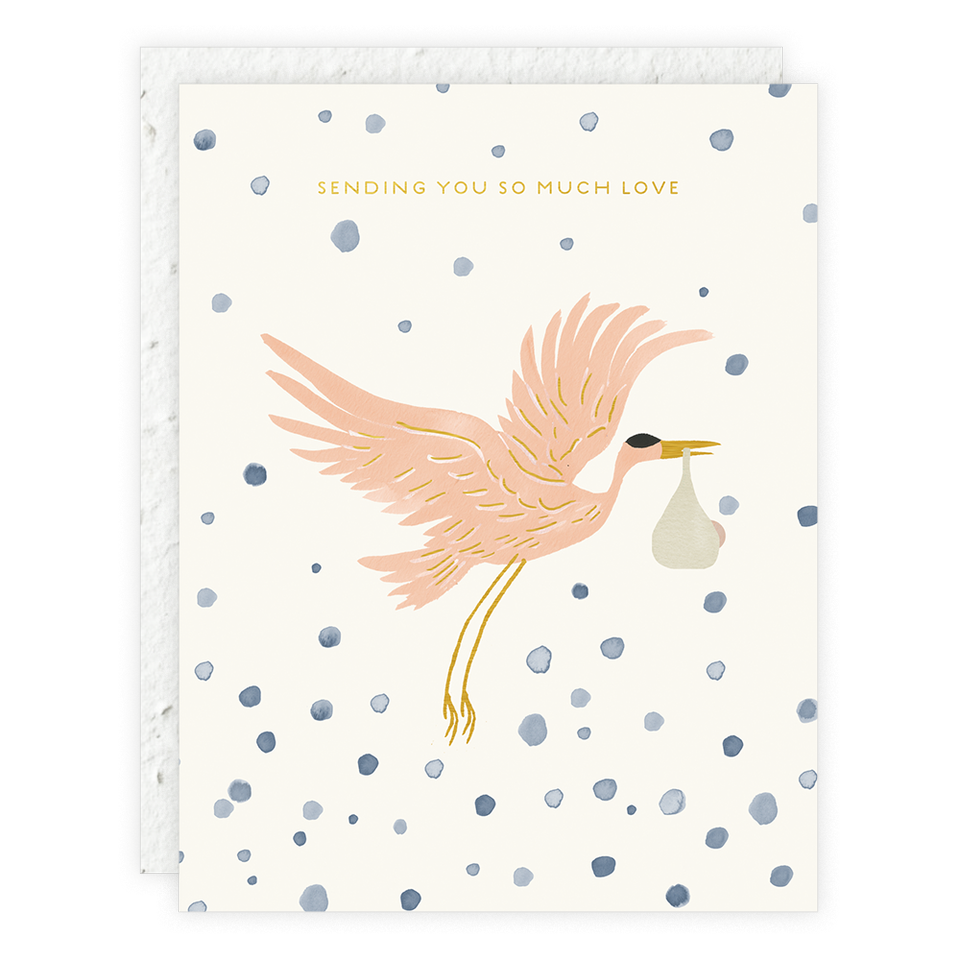 Seedlings - Sending You So Much Love - Baby Card