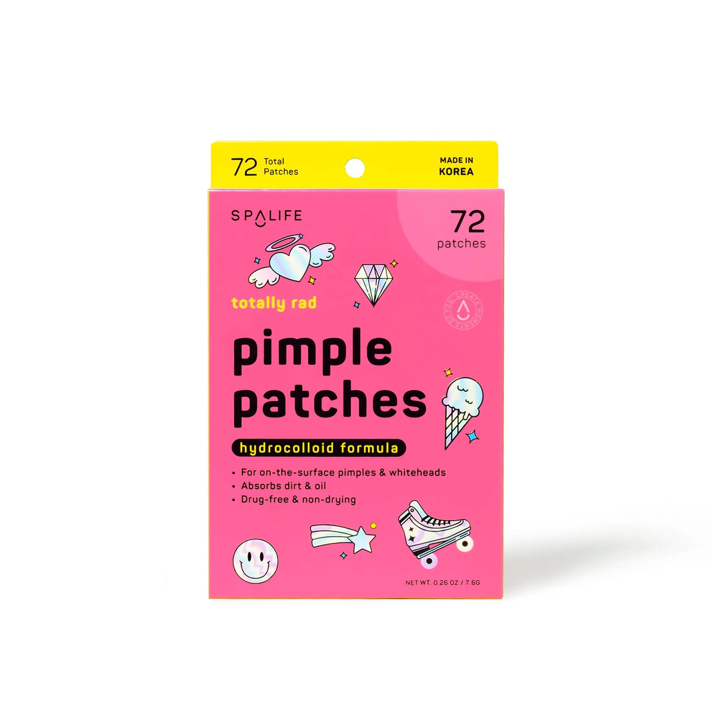 My Spa Life - Totally Rad Hydrocolloid Acne Patches For Pimples Whiteheads