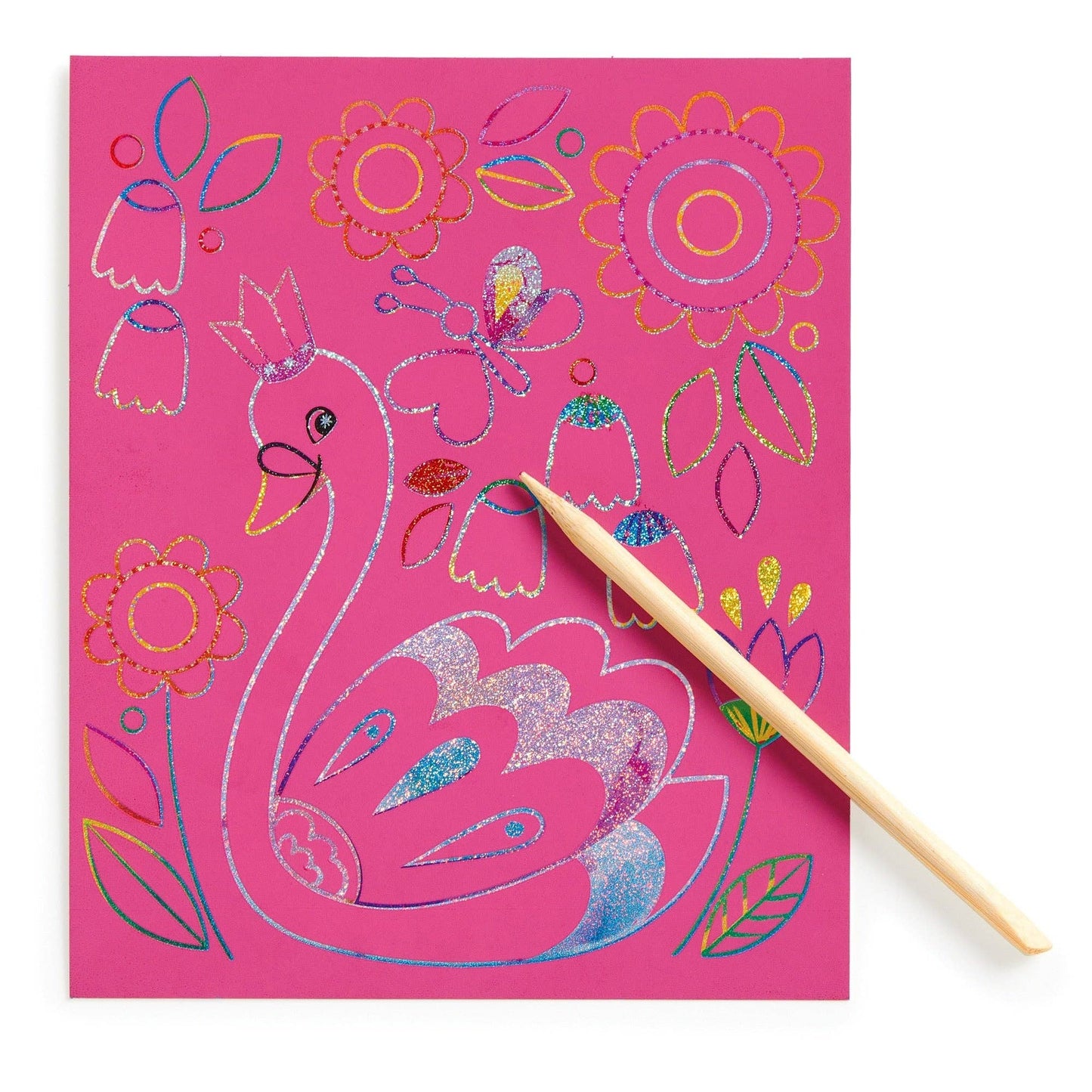 Chronicle Books - Unicorn Glam Scratch Magic