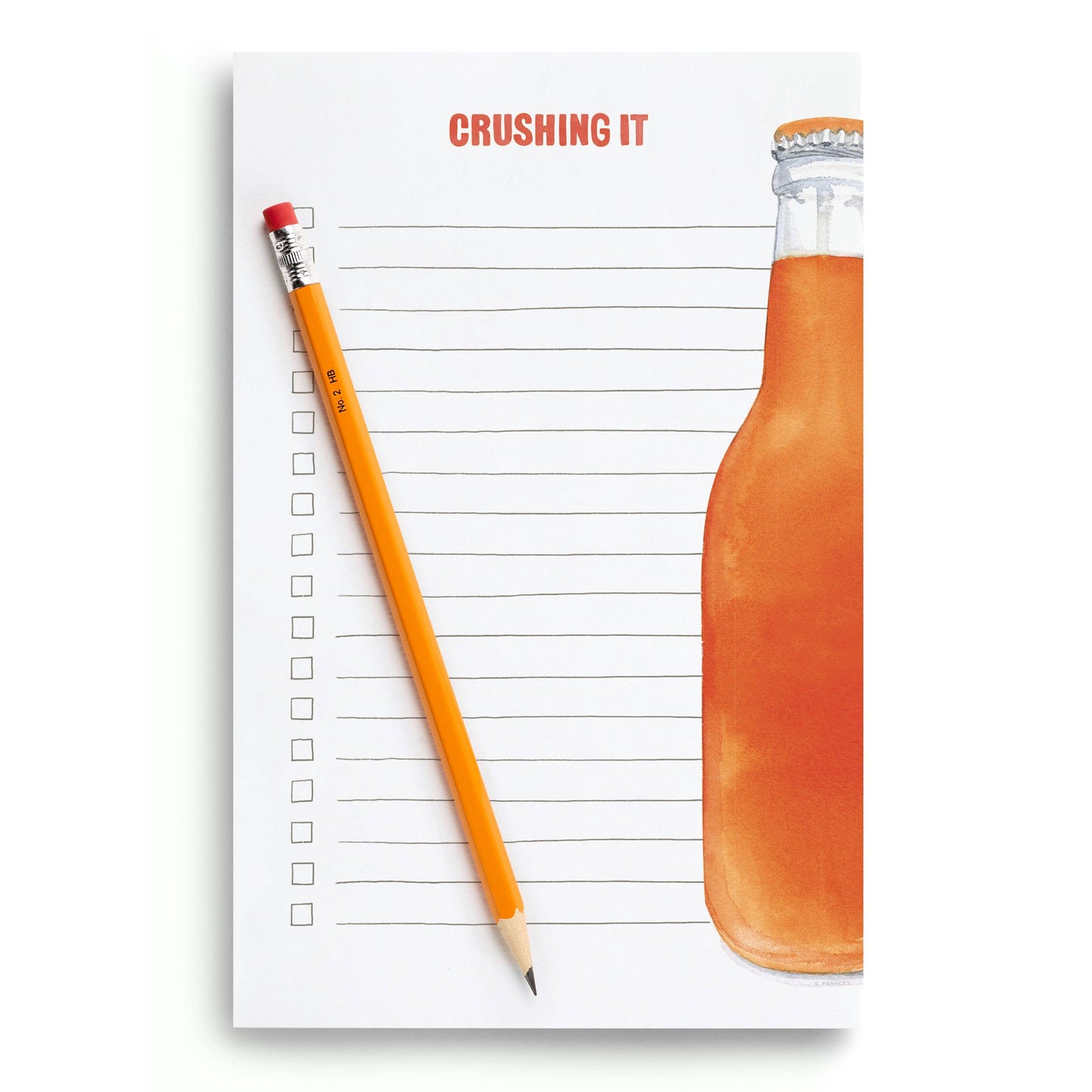 E. Frances Paper - Crushing It Notepad