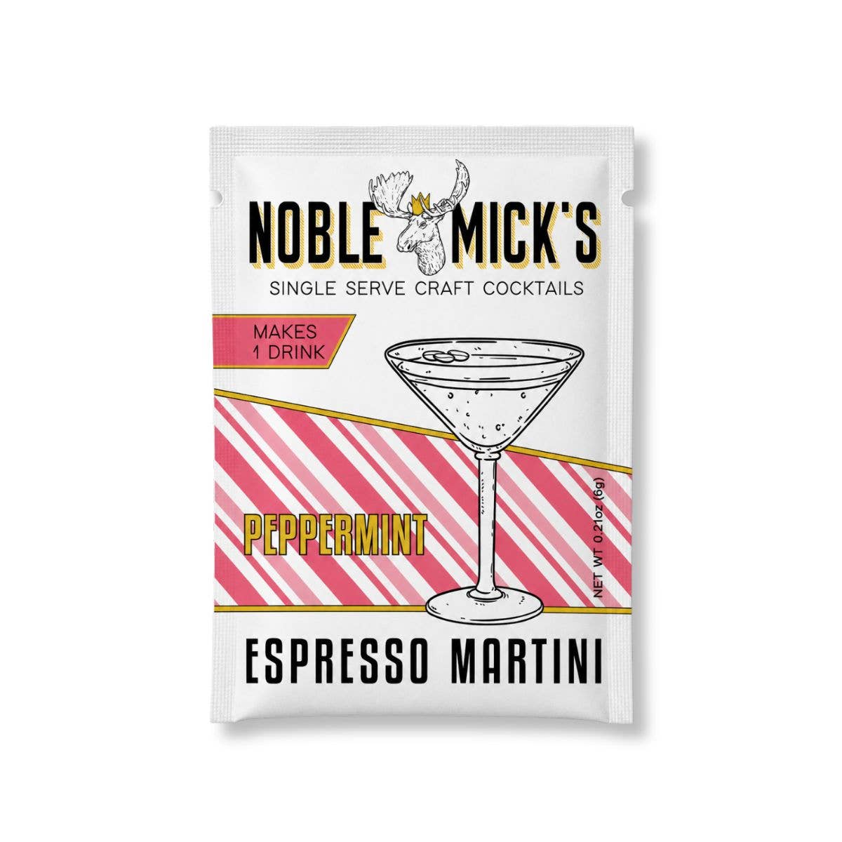 Noble Mick's - Craft Beverage Company - Peppermint Espresso Martini Single Serve Craft Cocktail