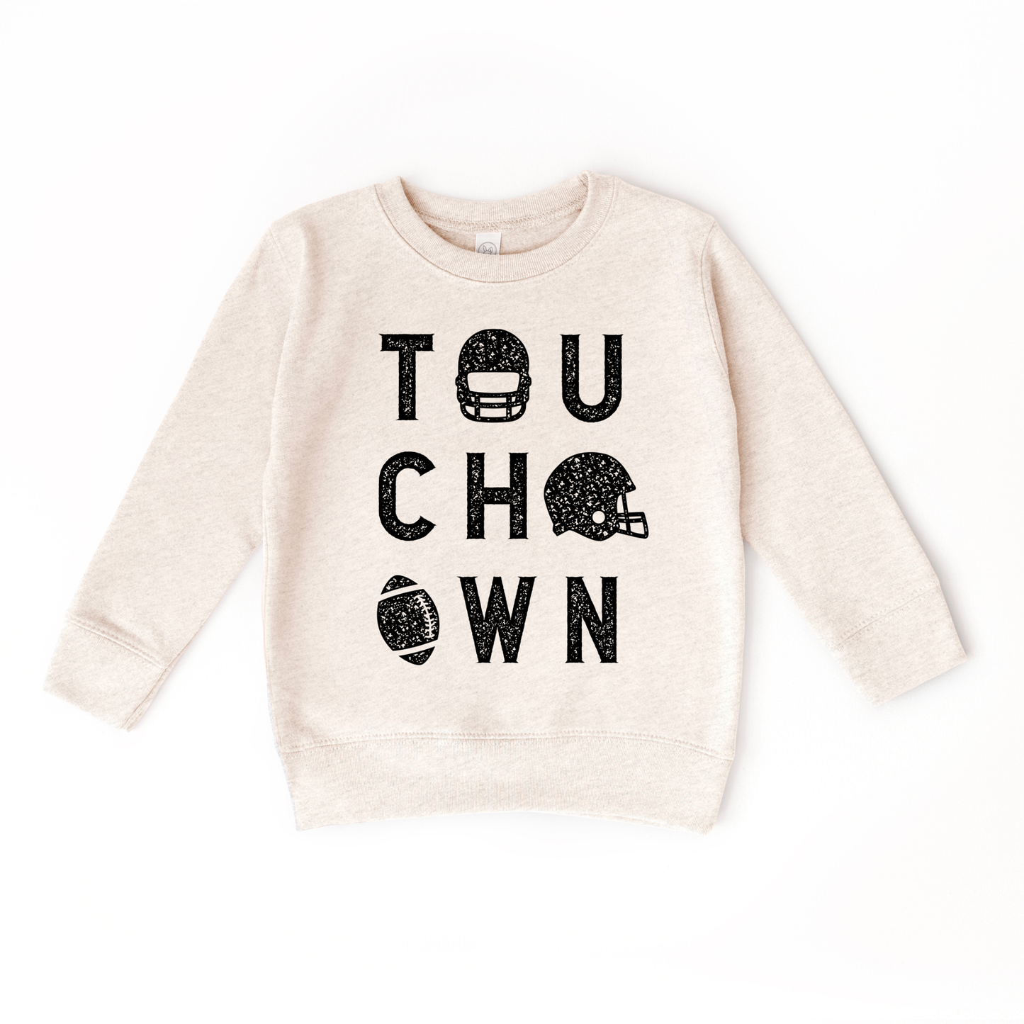 Benny & Ray Apparel - Touch Down Football Season Kids Sweatshirt College Team