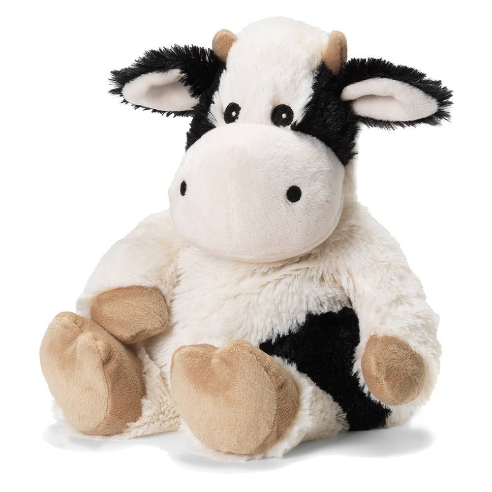 Warmies - Plush Toys - Black and White Cow