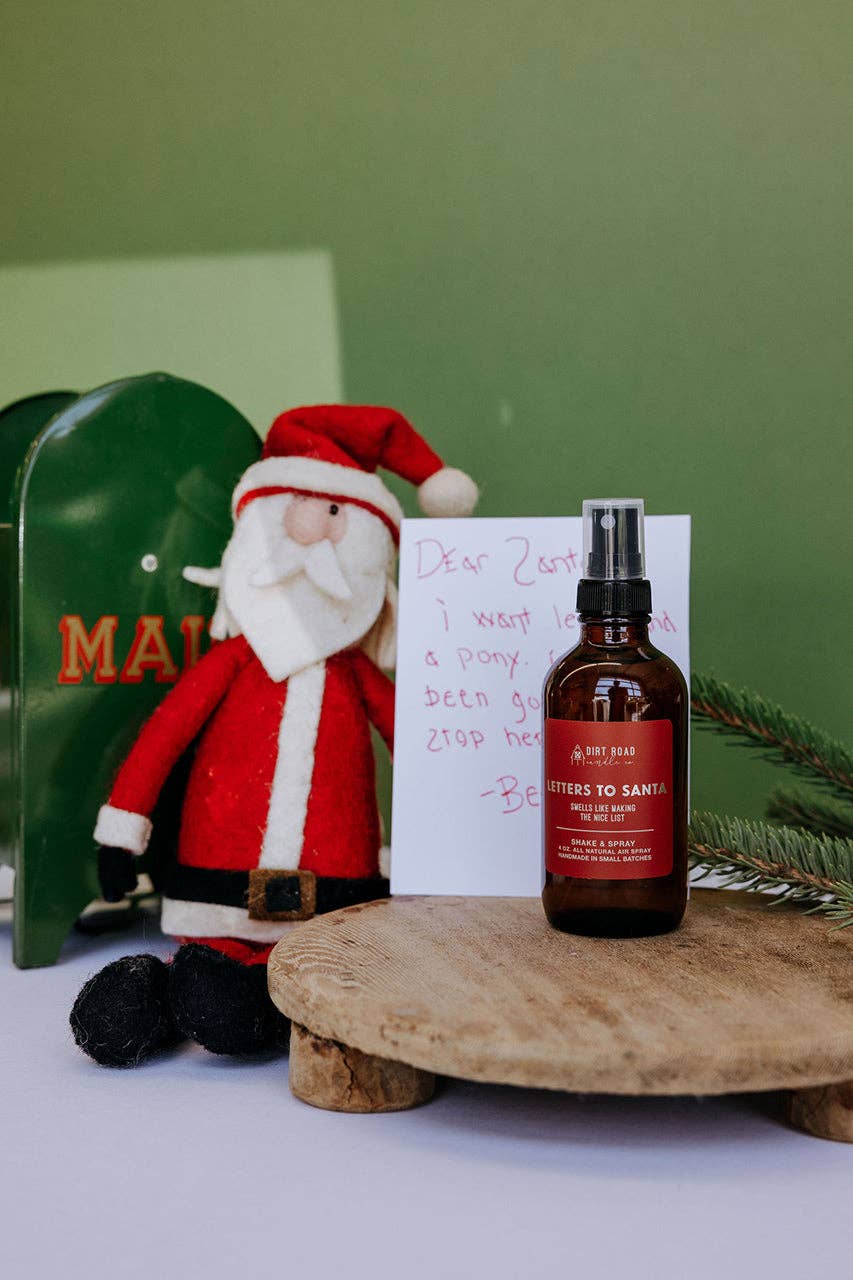 Dirt Road Candle Co - Letters To Santa Air + Room Spray