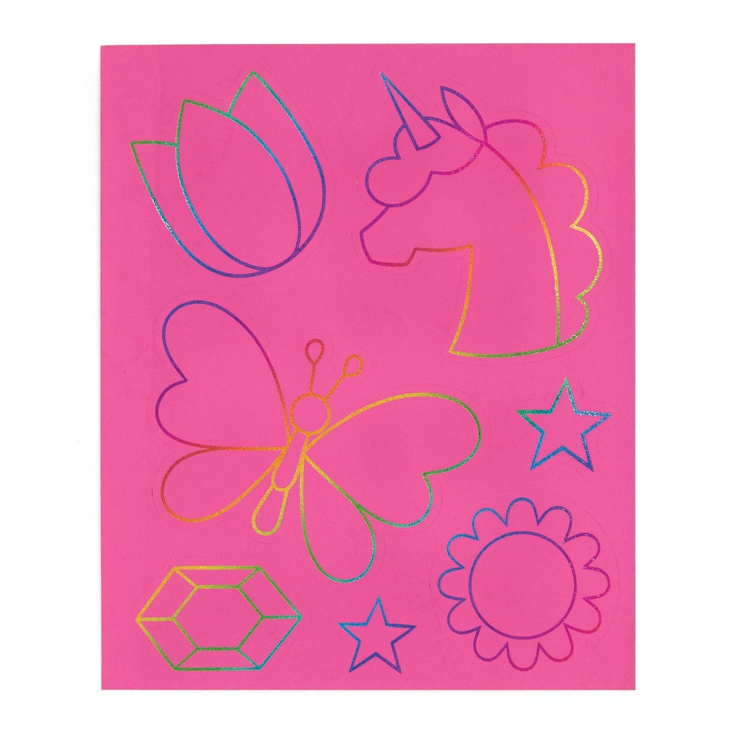 Chronicle Books - Unicorn Glam Scratch Magic