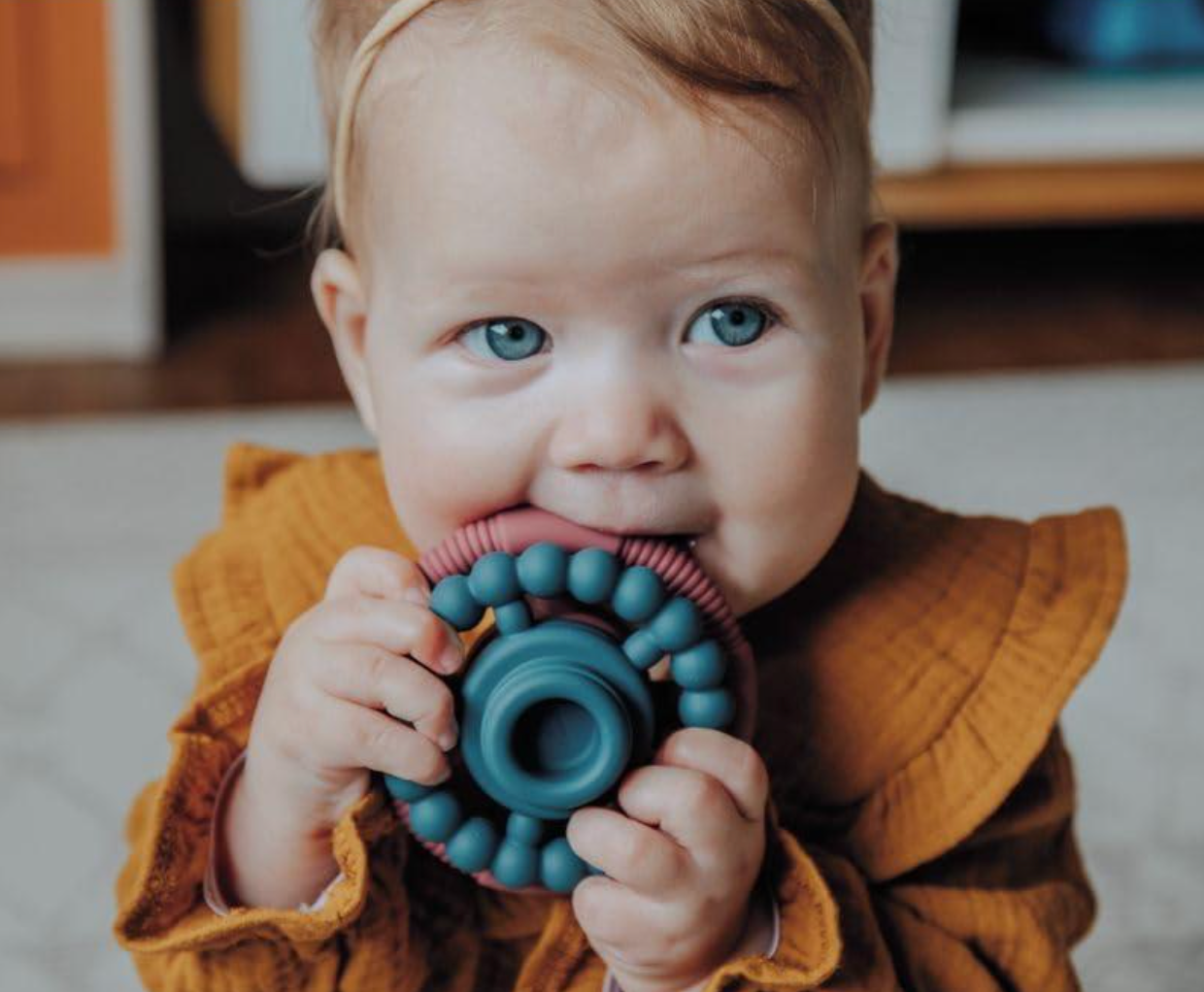 Glo Pals - Rainbow Stacker Teether & Toy - Earth