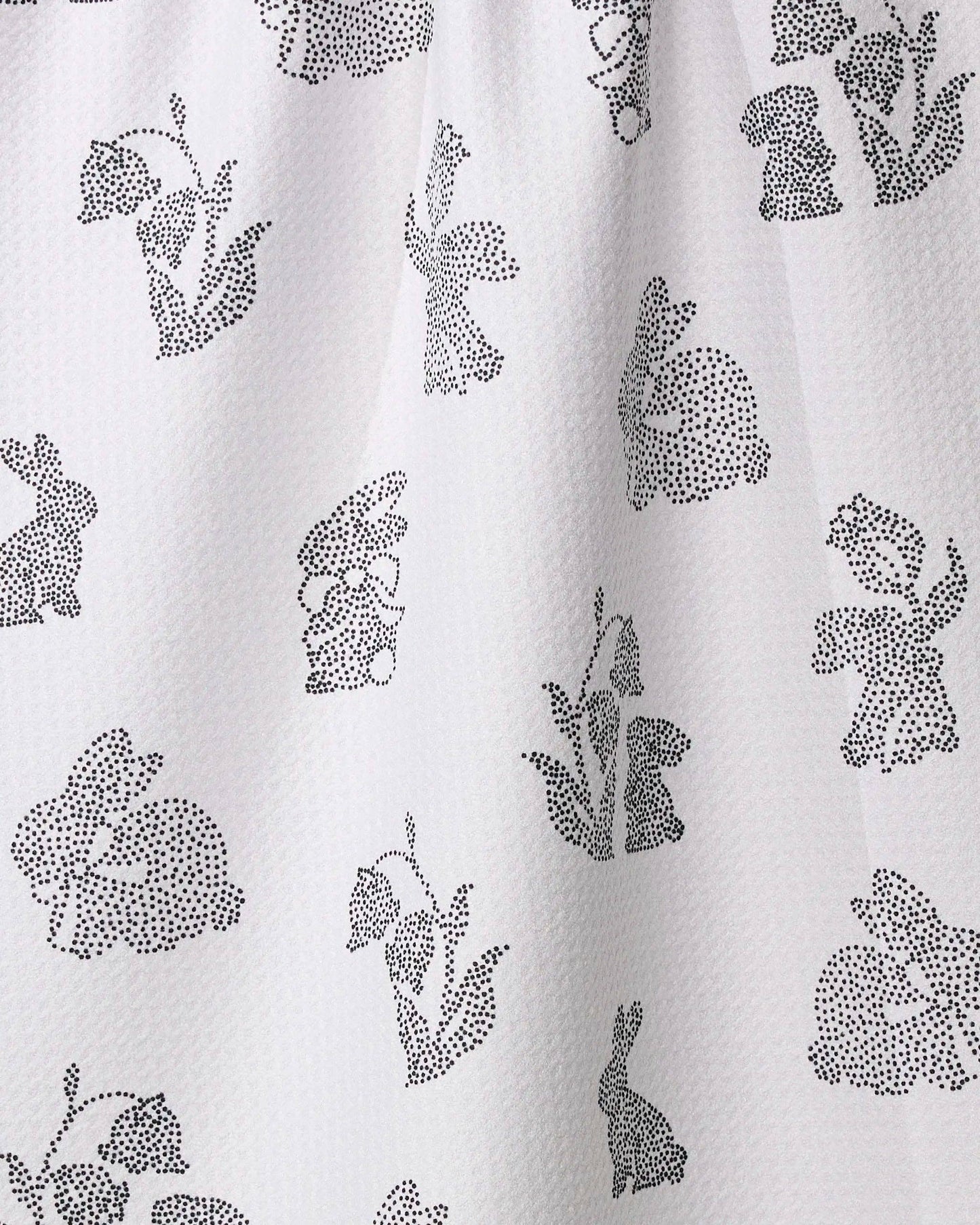 Geometry - Bunny Dots Tea Towel
