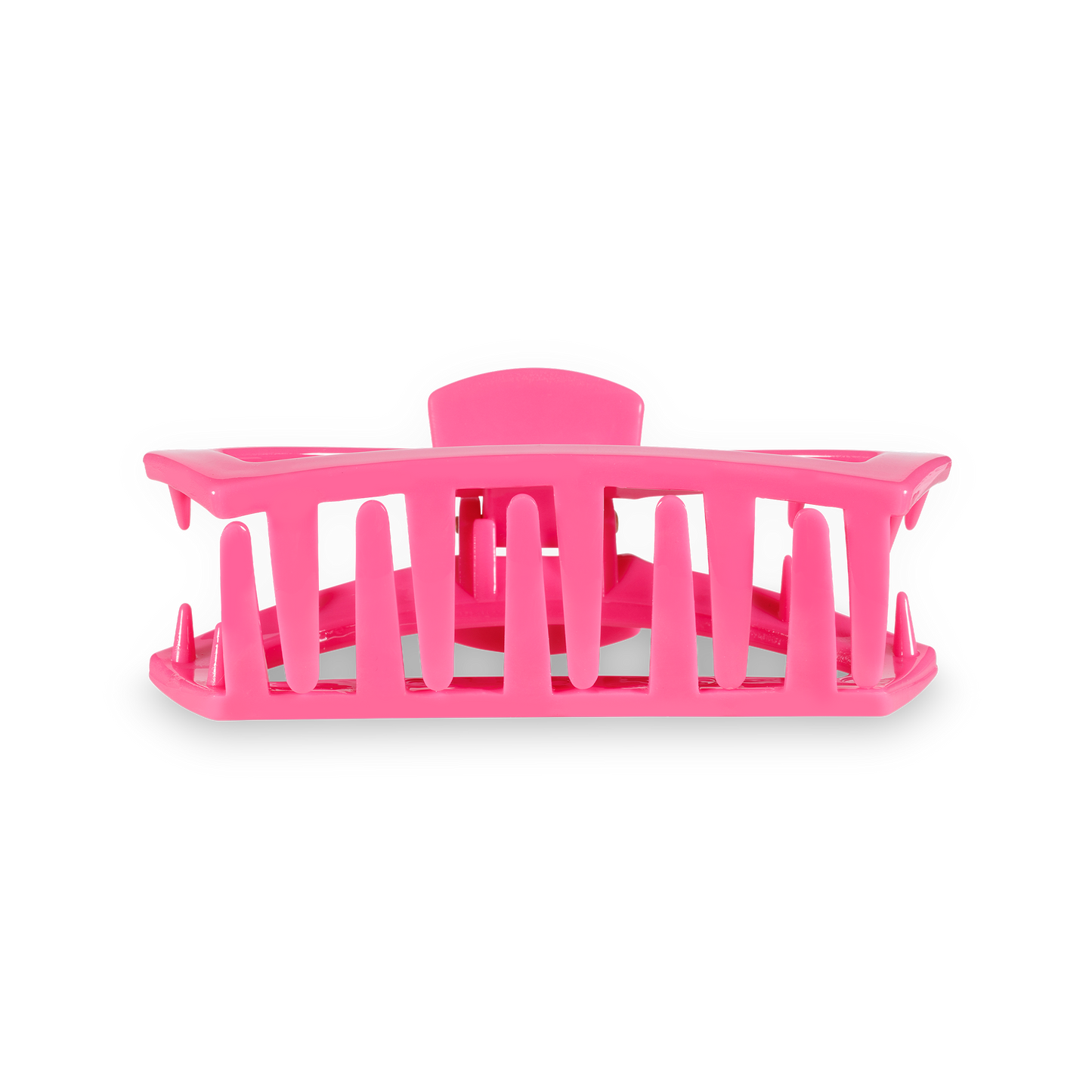 TELETIES - Open Hair Clip | Med. | Paradise Pink