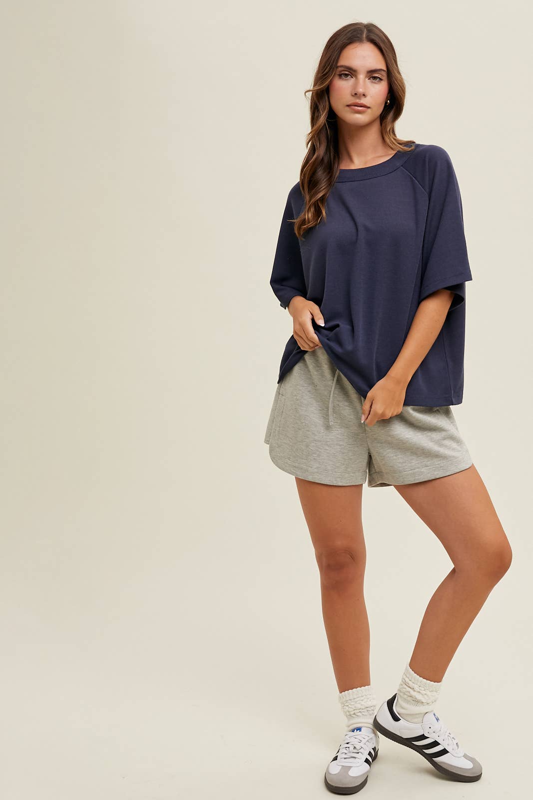 Wishlist Apparel - BOXY WAFFLE KNIT TOP