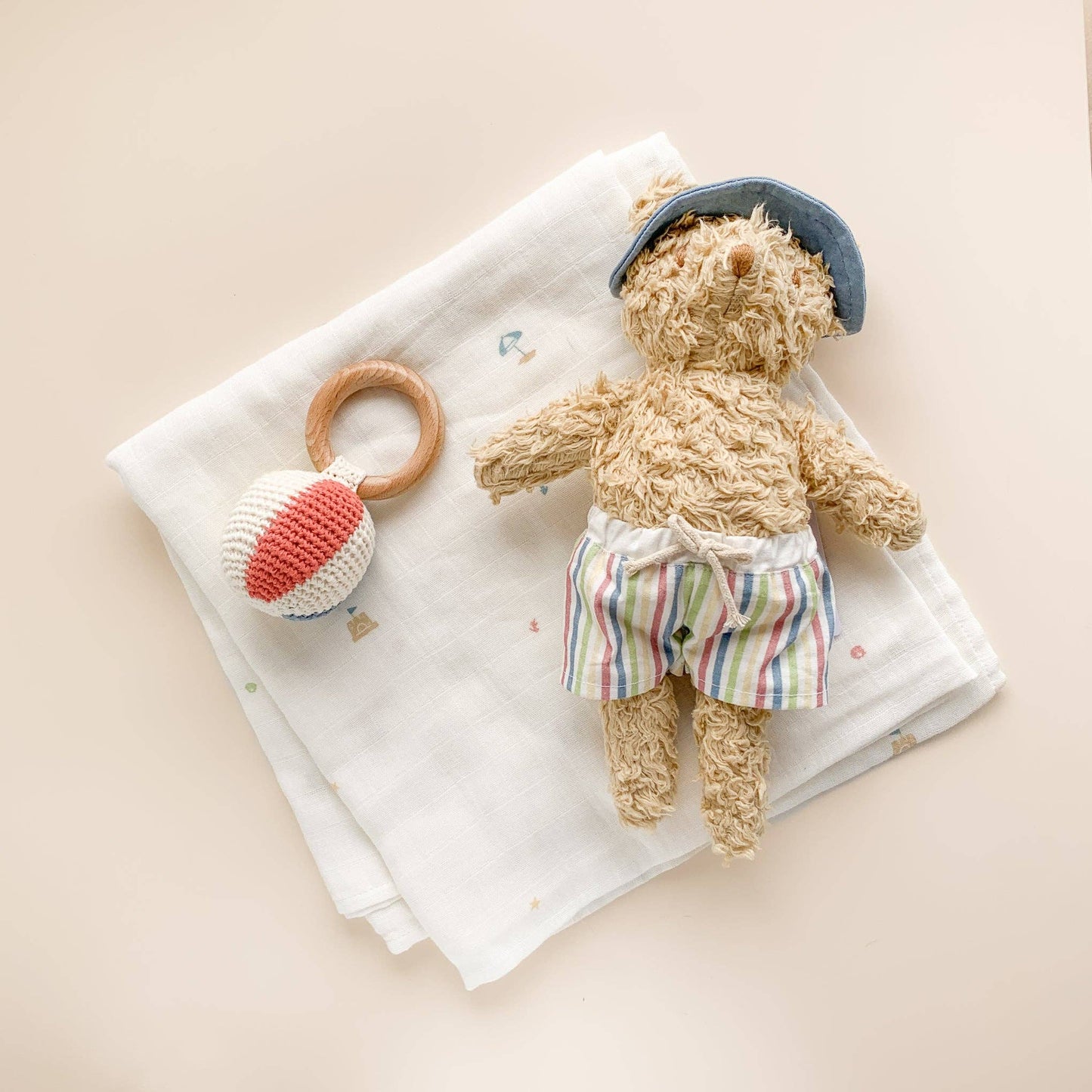 The Blueberry Hill - Plush Bear Beach Toy Ocean Coastal Summer Baby Kid Swim