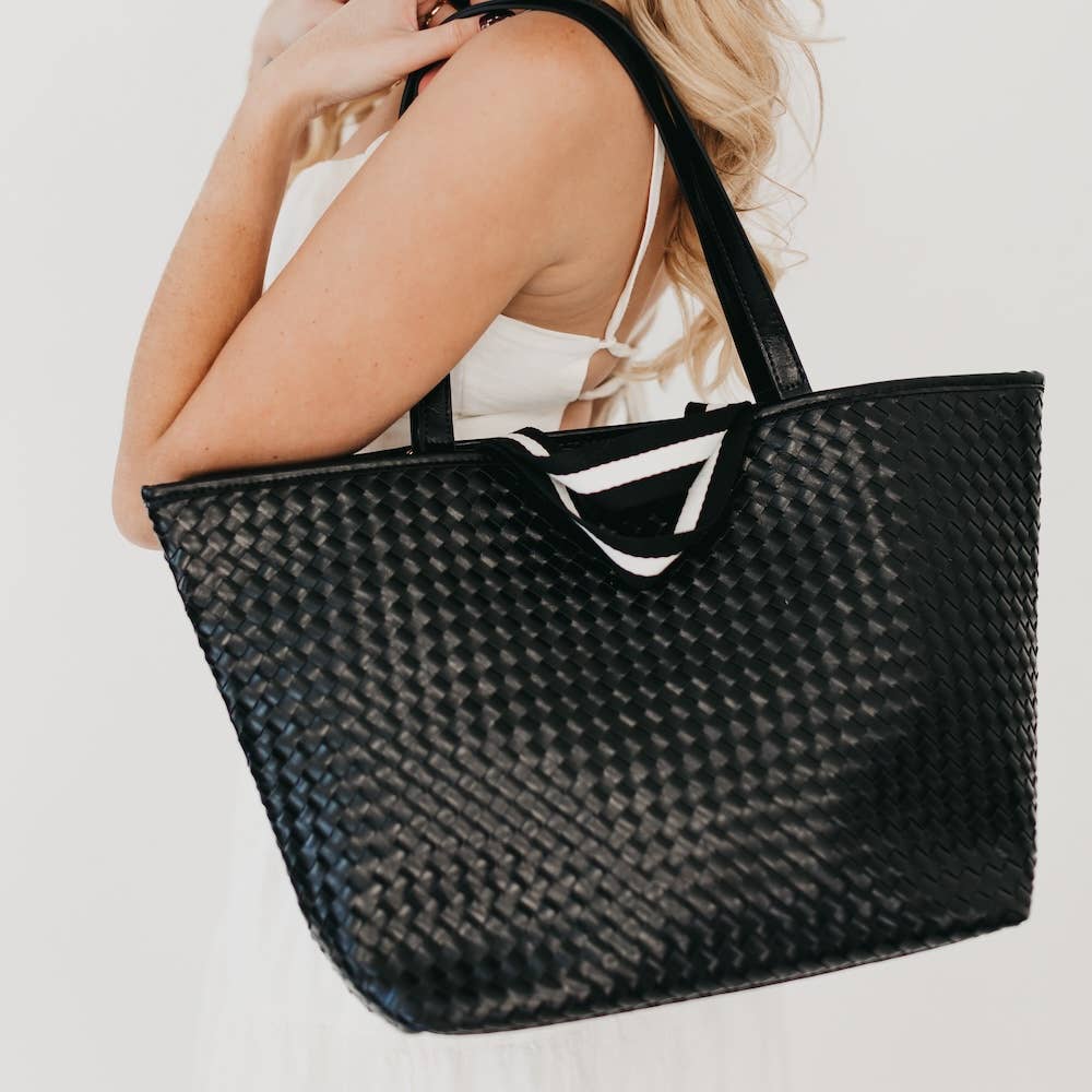 Pretty Simple - Woven Tiffany Organizer Tote Bag