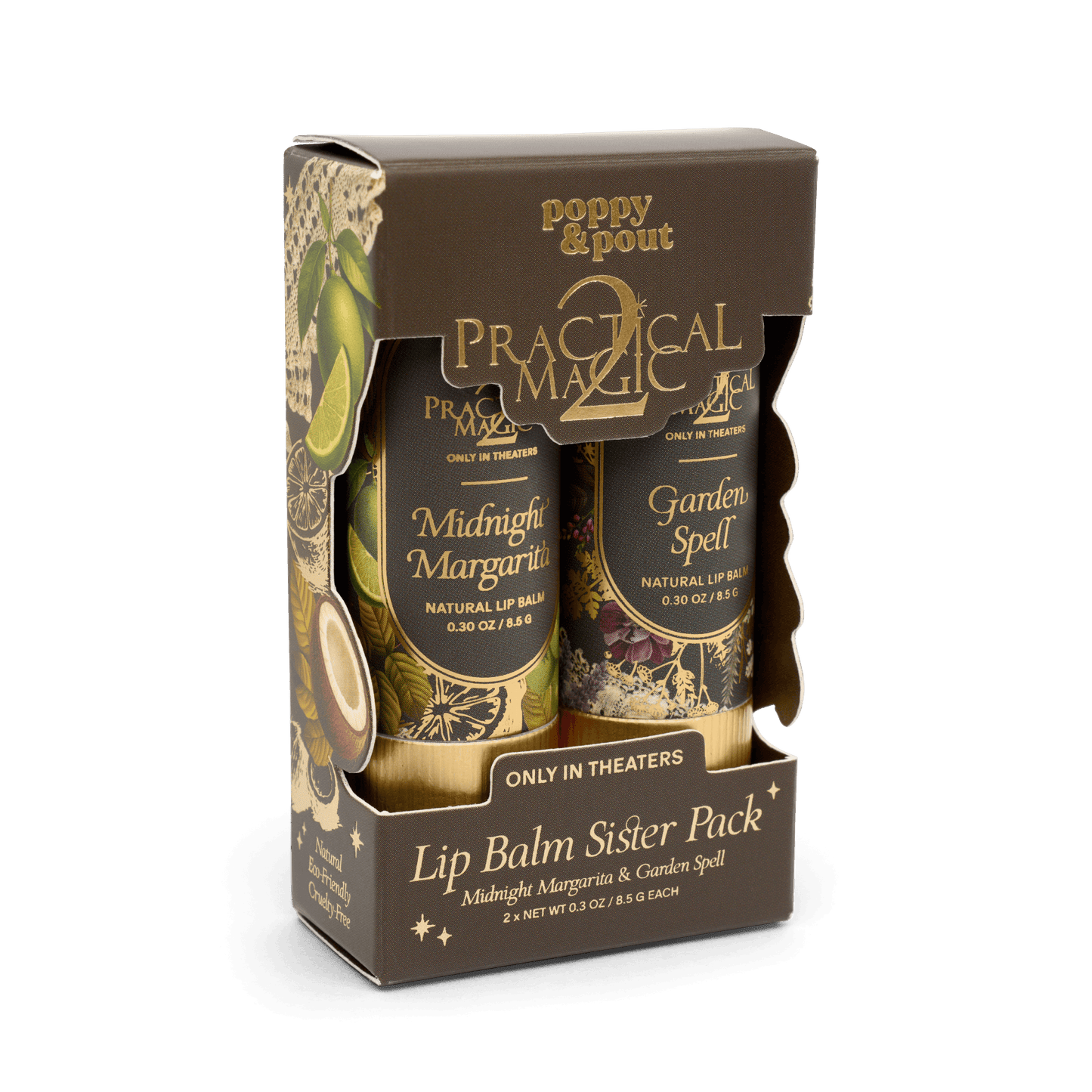Poppy & Pout - Lip Balm Sister Pack, Practical Magic 2 Set