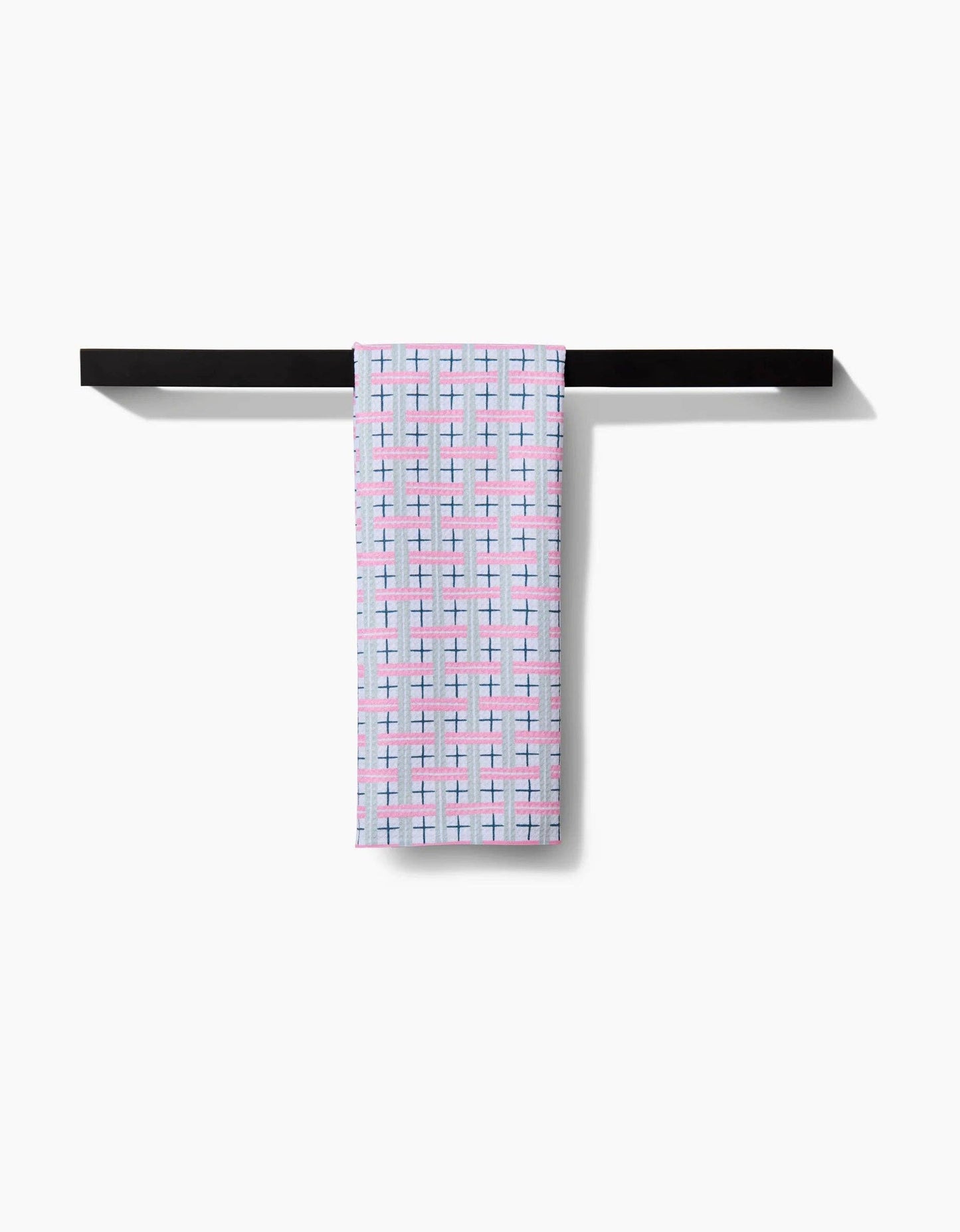 Geometry - Spring Cottage Plaid Tea Towel