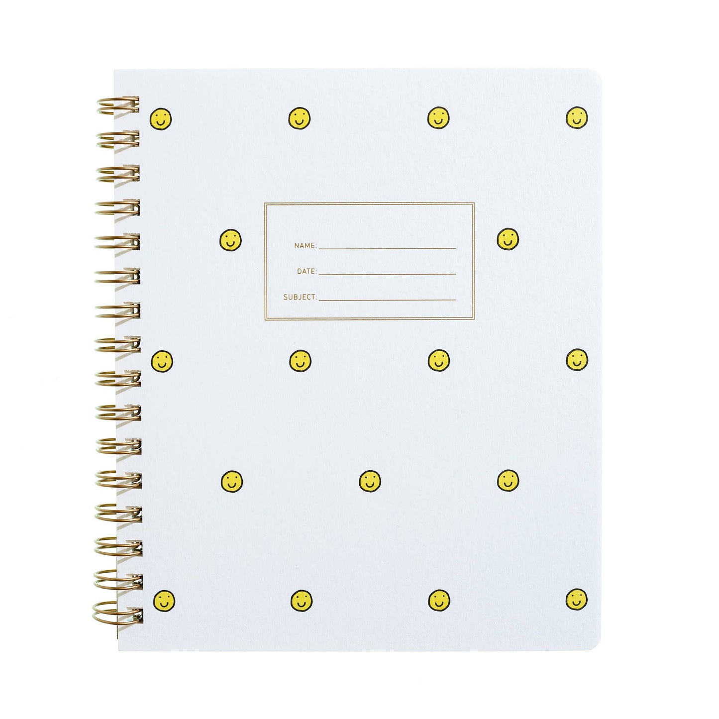 Shorthand Press - Standard Notebook - Smiley Face