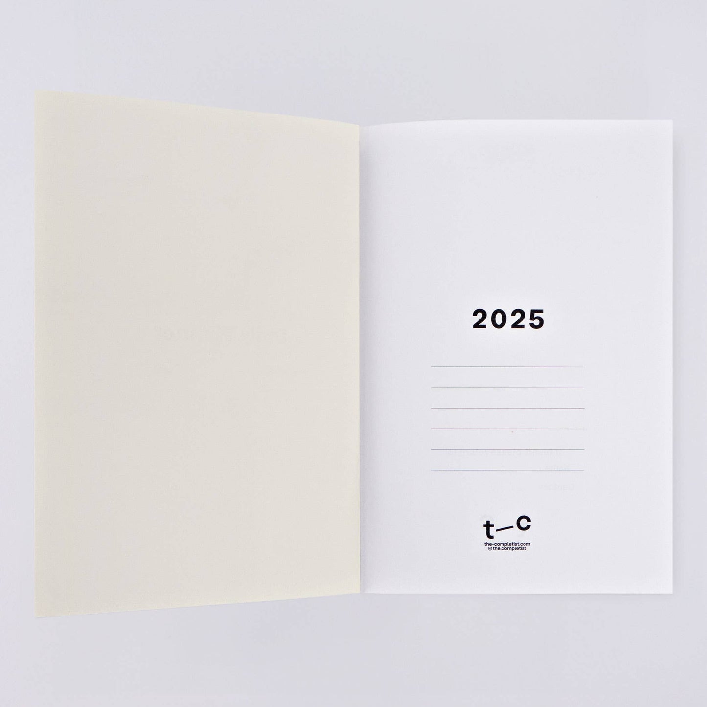 The Completist - Hinoki 2025 Dated Daily Planner Book