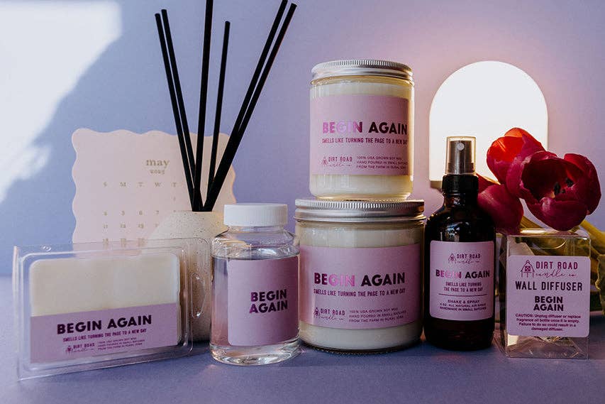 Dirt Road Candle Co - Begin Again Air + Room Spray
