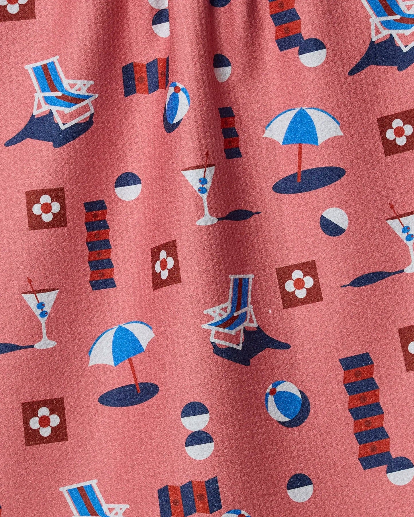 Geometry - Geo Beach Day Tea Towel