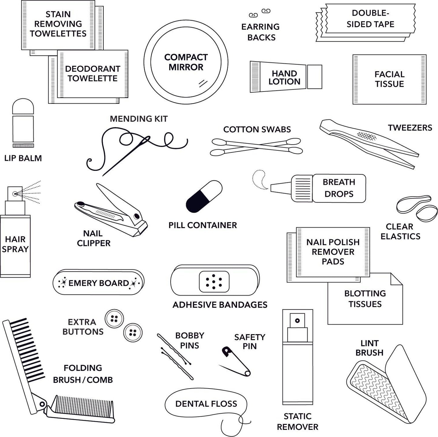 Pinch Provisions - Pastel Puffer Shemergency Kit