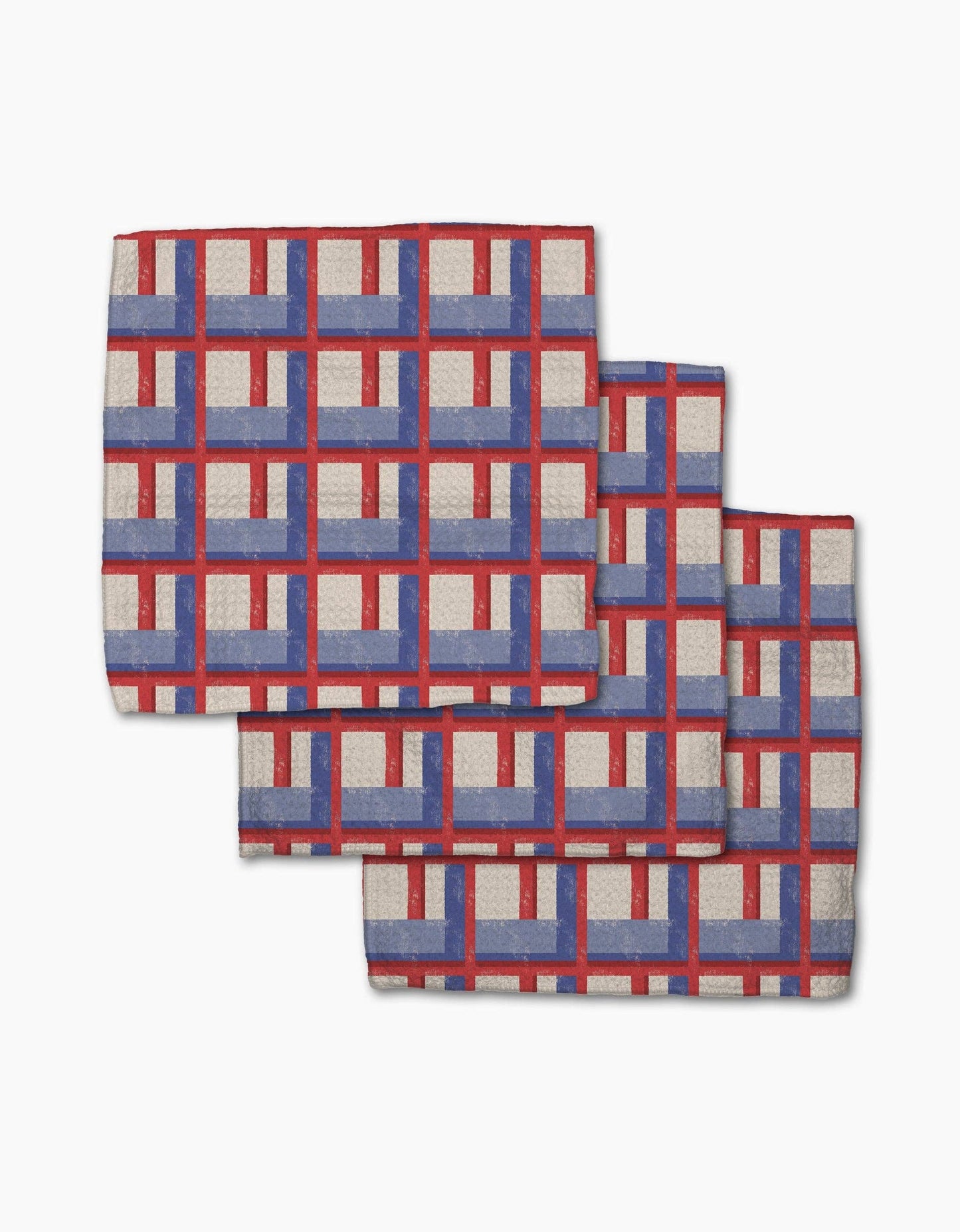 Geometry - Cielo Grid Dishcloth Set