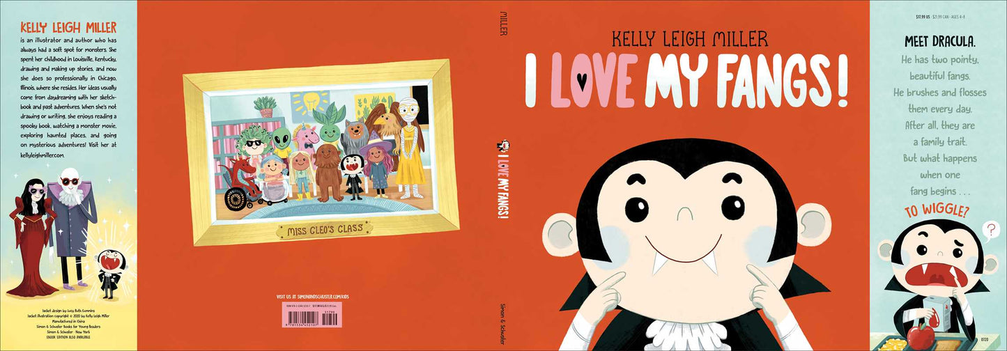 Simon & Schuster - I Love My Fangs! by Kelly Leigh Miller