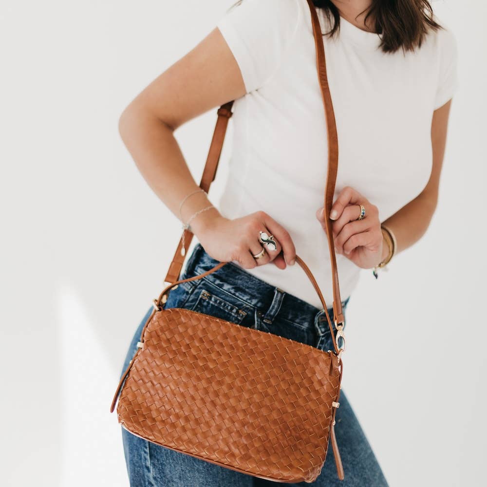 Pretty Simple - Harper Hobo Woven Shoulder Bag