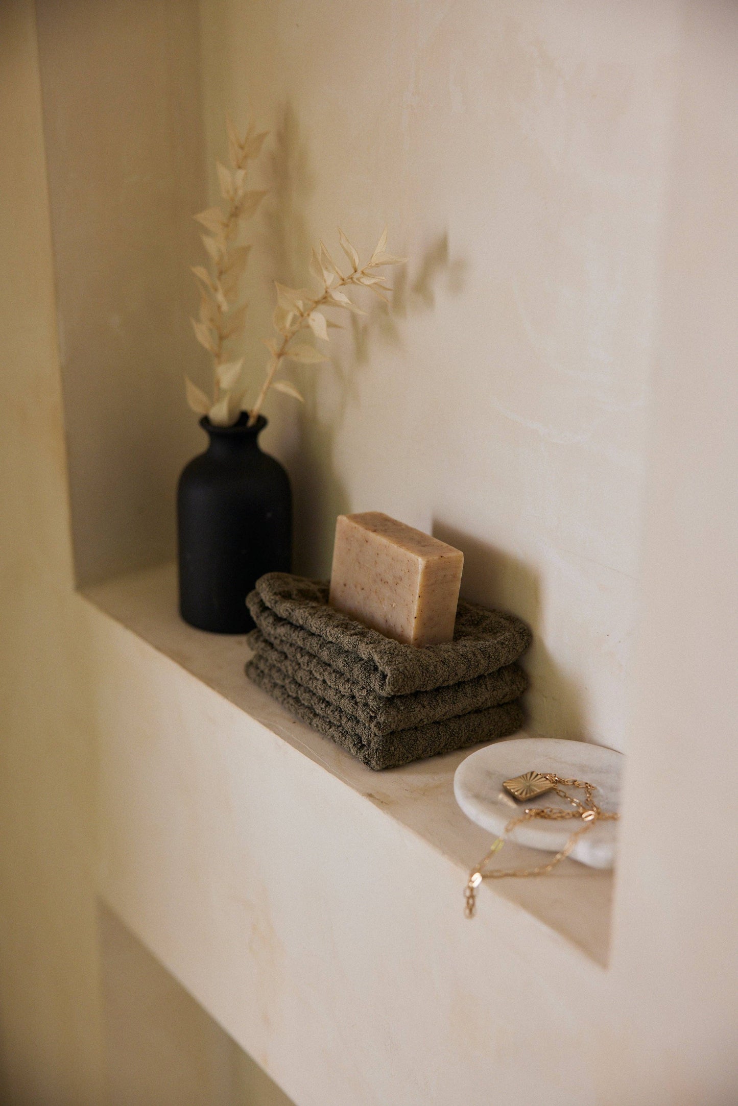 Geometry - Forest Waffle Washcloth Set