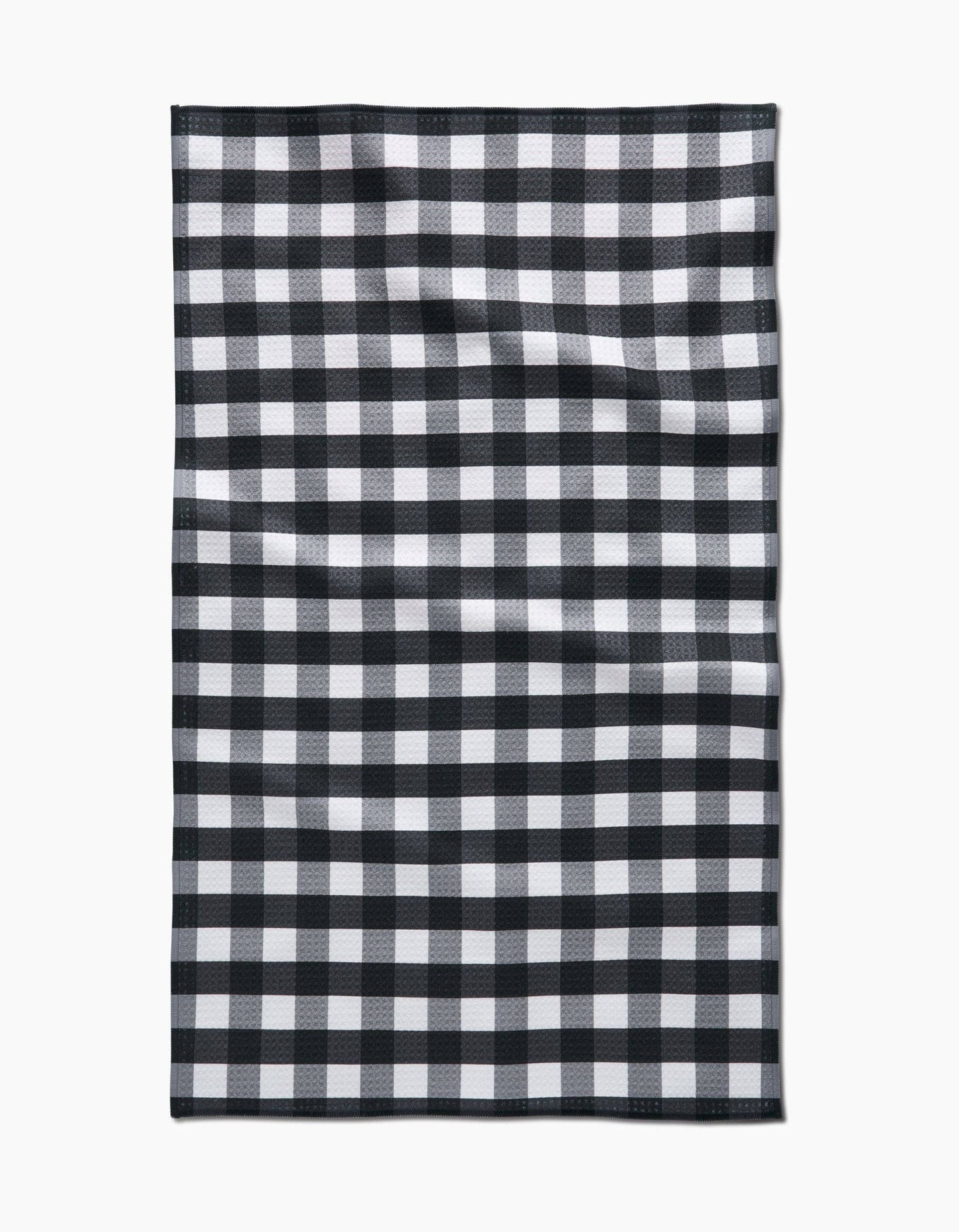 Geometry - Midnight Flannel Tea Towel