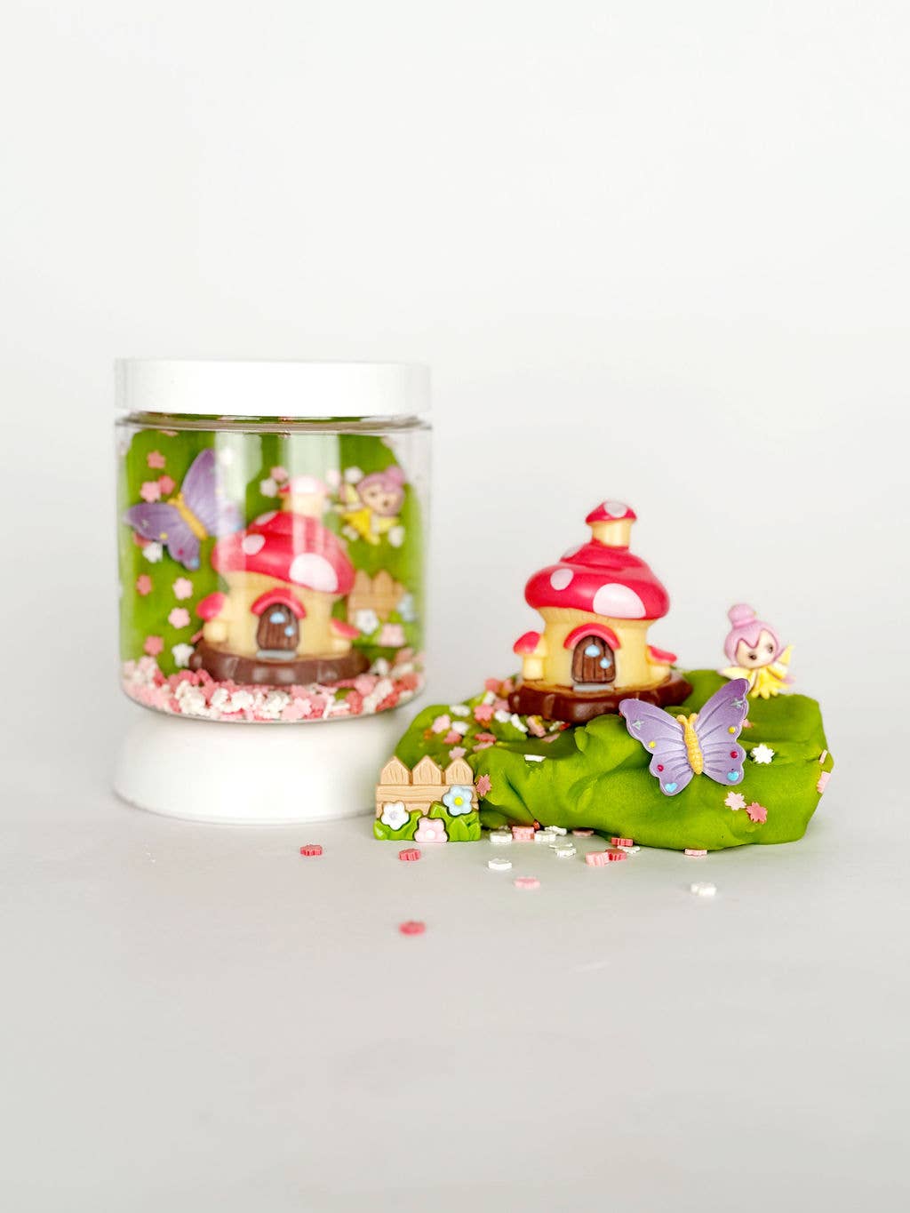Earth Grown KidDoughs (KidDoughs by EGKD) - Fairy Garden Mini Dough to Go