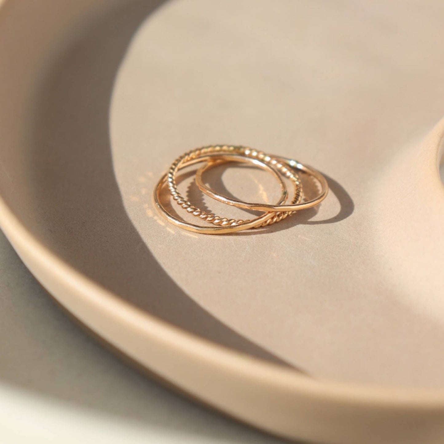 Token Jewelry - Tribeca Ring in 14k Gold Fill or Sterling Silver