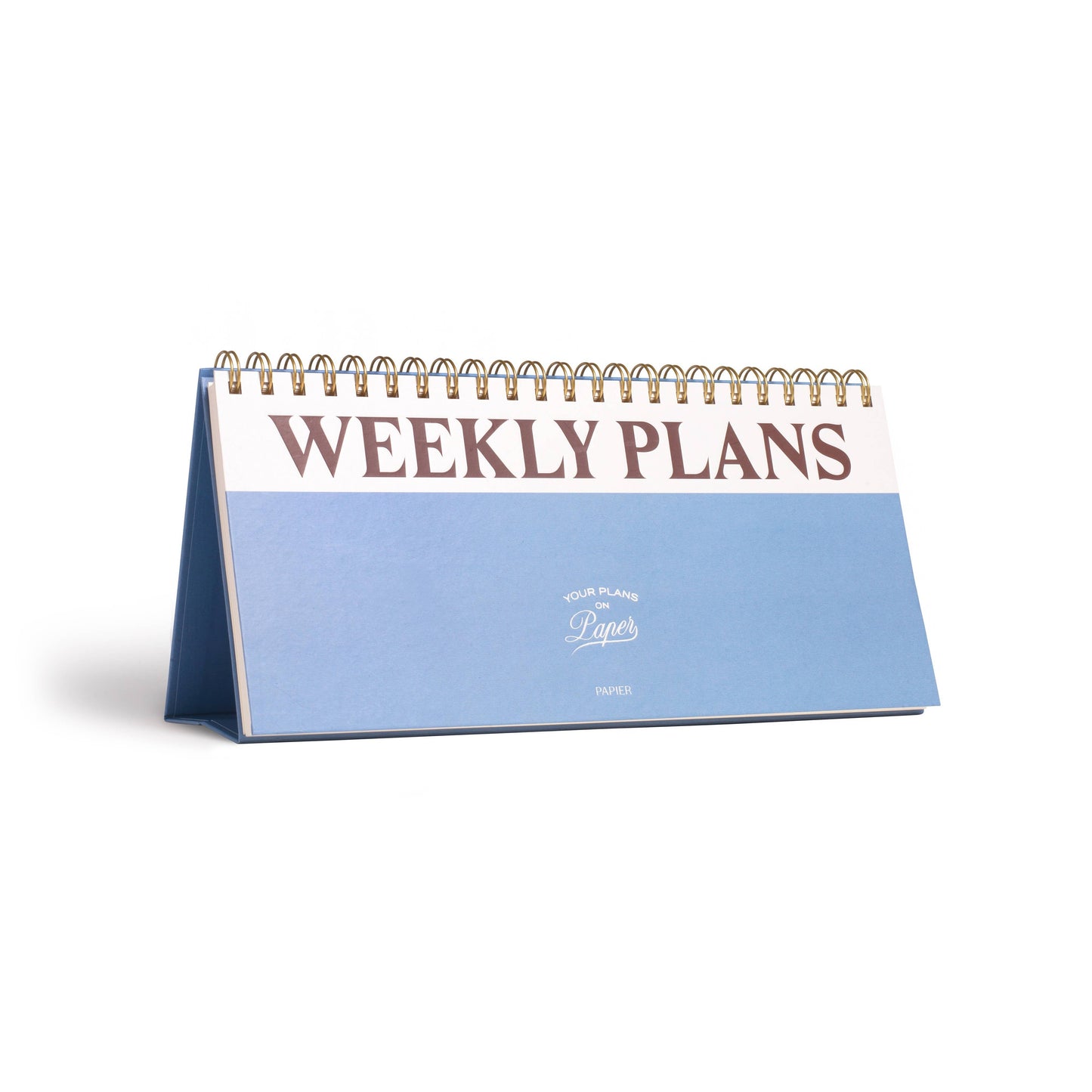 Papier - Paper Plans Spiral Undated Weekly Desk Pad