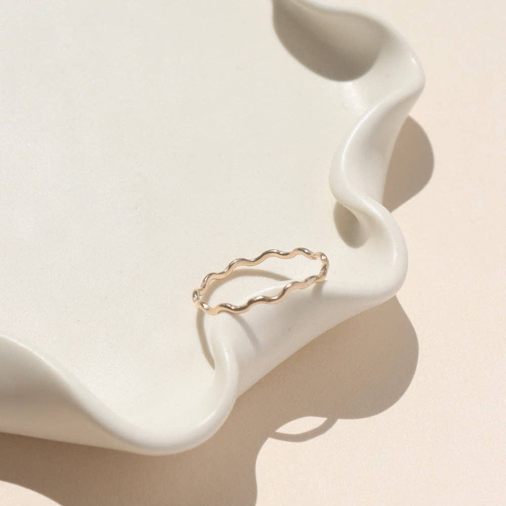 Token Jewelry - Dreamwave Ring | in 14k Gold Fill or Sterling Silver