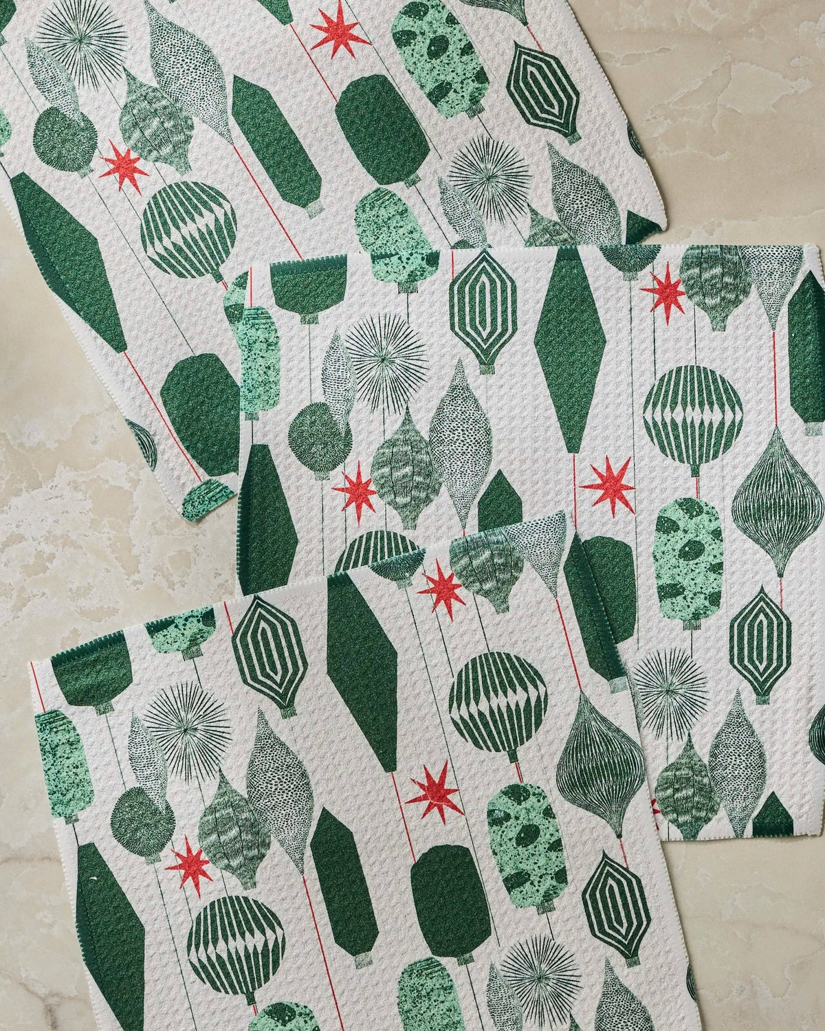 Geometry - Alpine Revelry Dishcloth Set - Holiday 2026