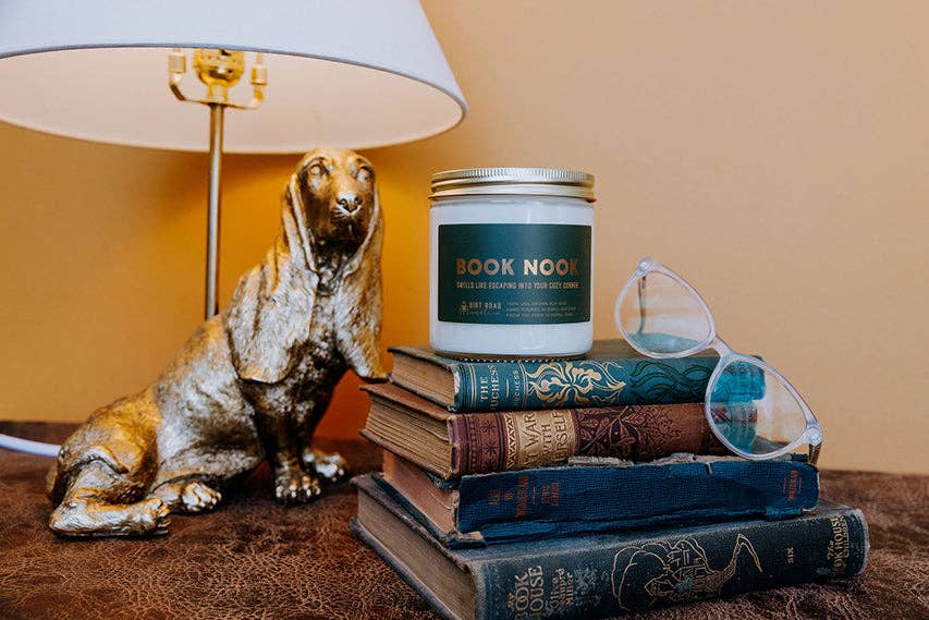 Dirt Road Candle Co - Book Nook Candle