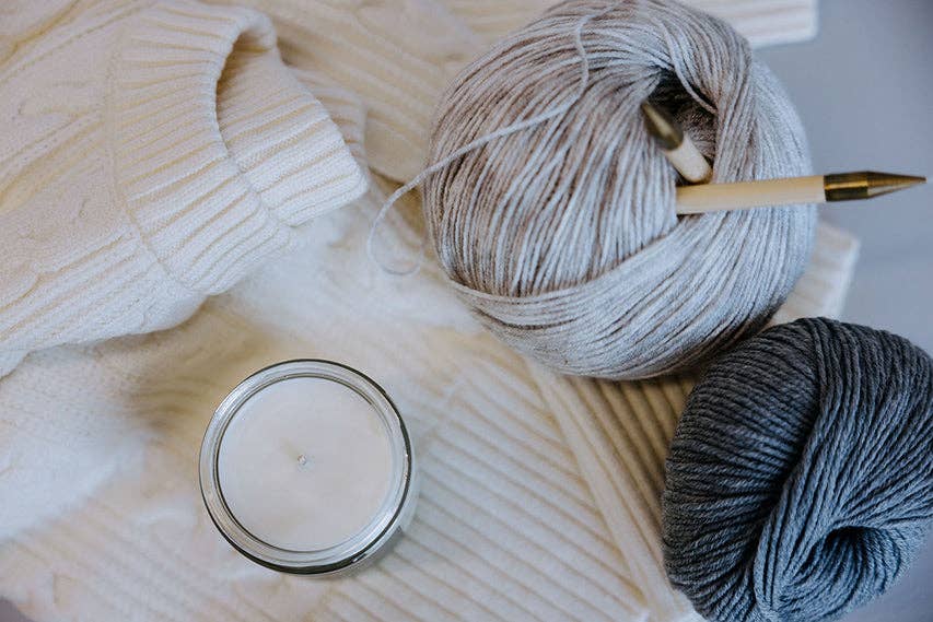 Dirt Road Candle Co - Cable Knit Sweater Candle