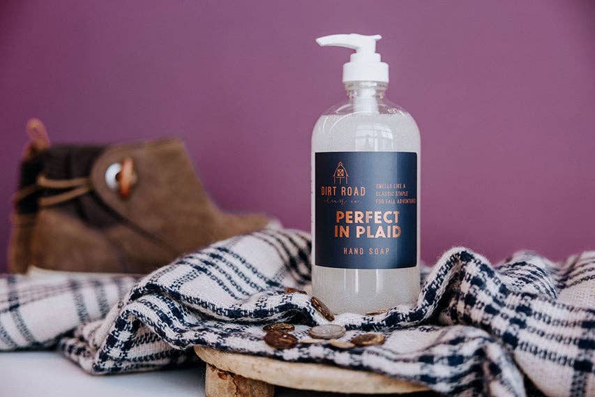 Dirt Road Candle Co - Perfect In Plaid Hand Soap