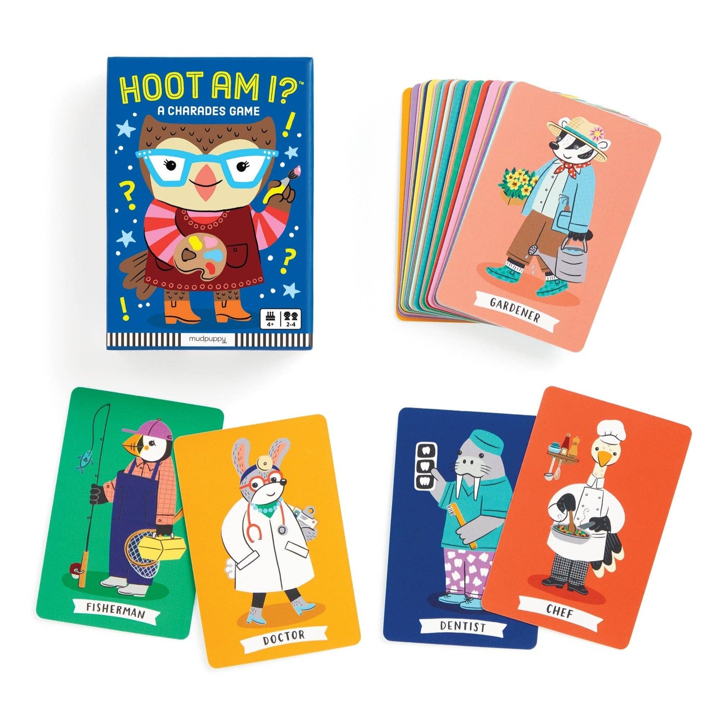 Chronicle Books - Hoot am I? Charades Card Game