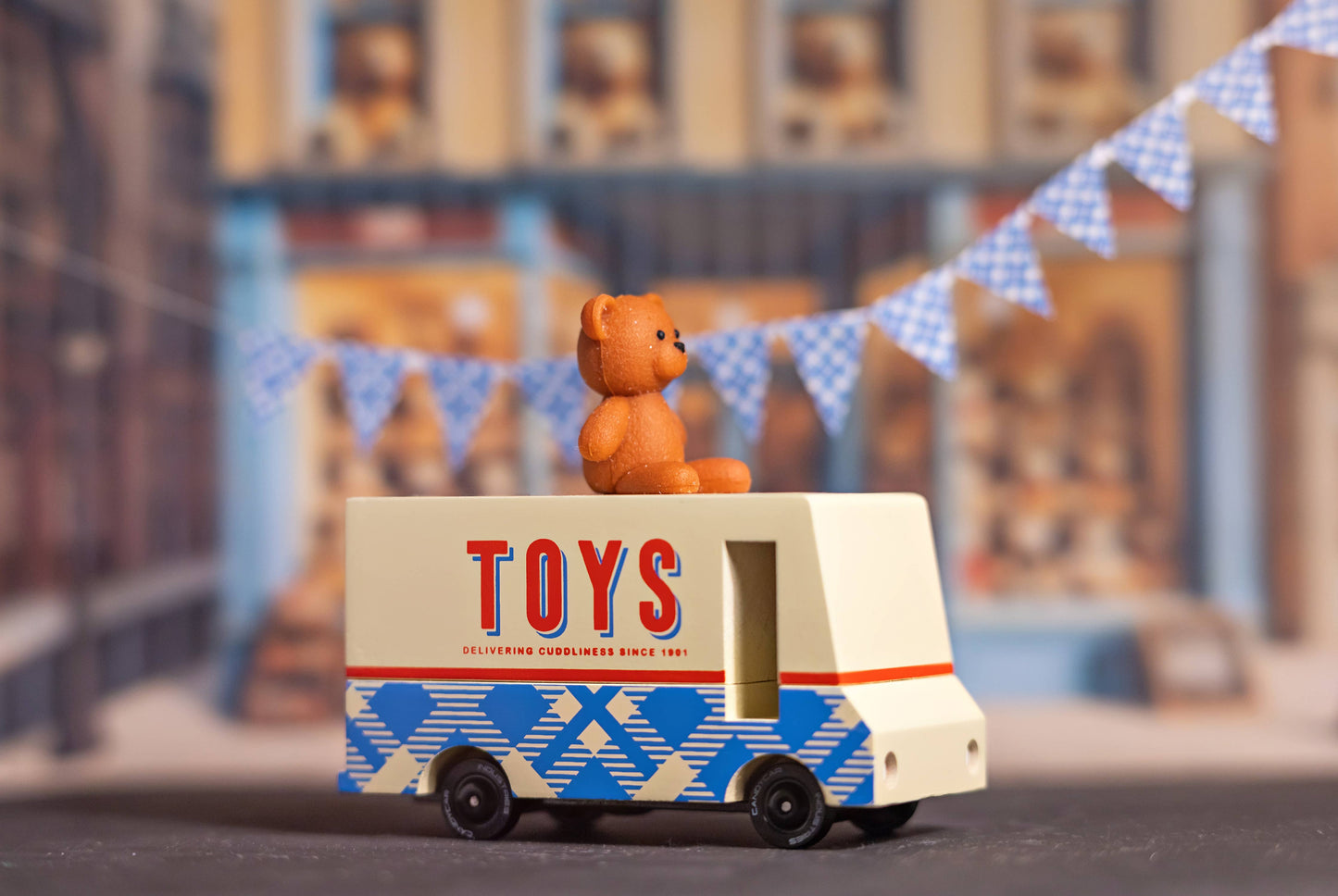 Candylab Toys - Teddy Bear Van