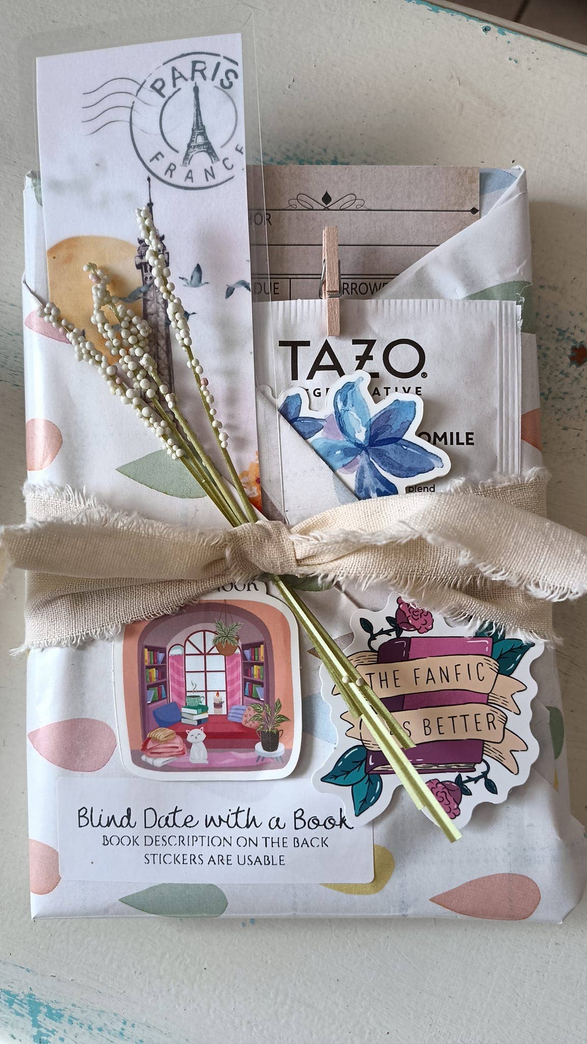 The Enchanted Envelope - Blind Date with a Book ~ Book Lover ~Trending
