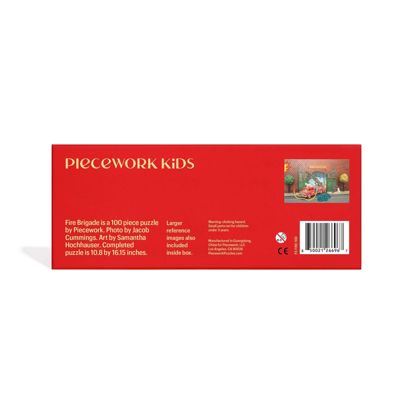 Piecework Puzzles - Fire Brigade - 100 Piece Puzzle