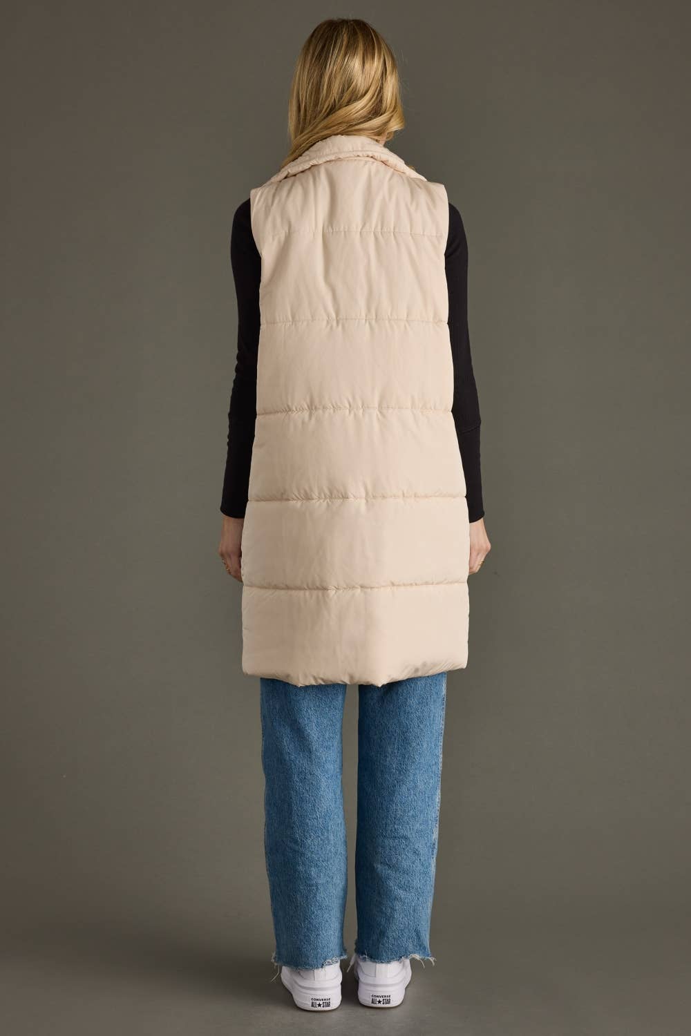 Panache Apparel Co. - Cream Long Vest