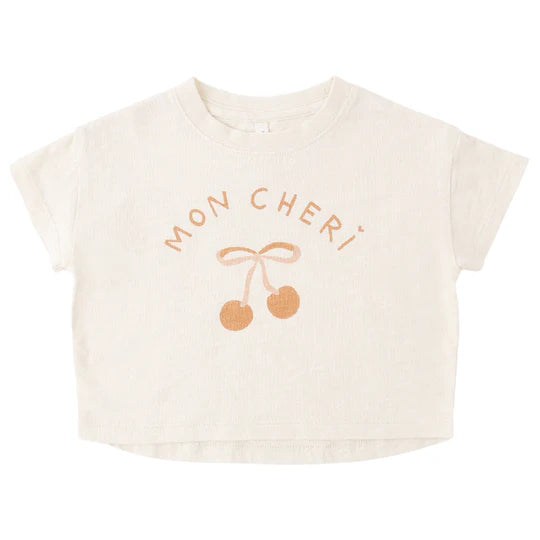 RYLEE + CRU BOXY TEE MON CHERI