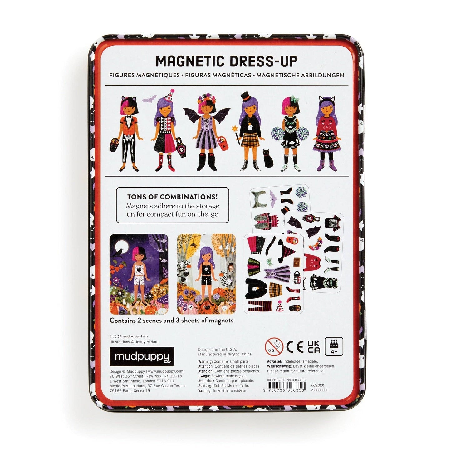 Chronicle Books - Spooky Season Magnetic Dress-up Play Set
