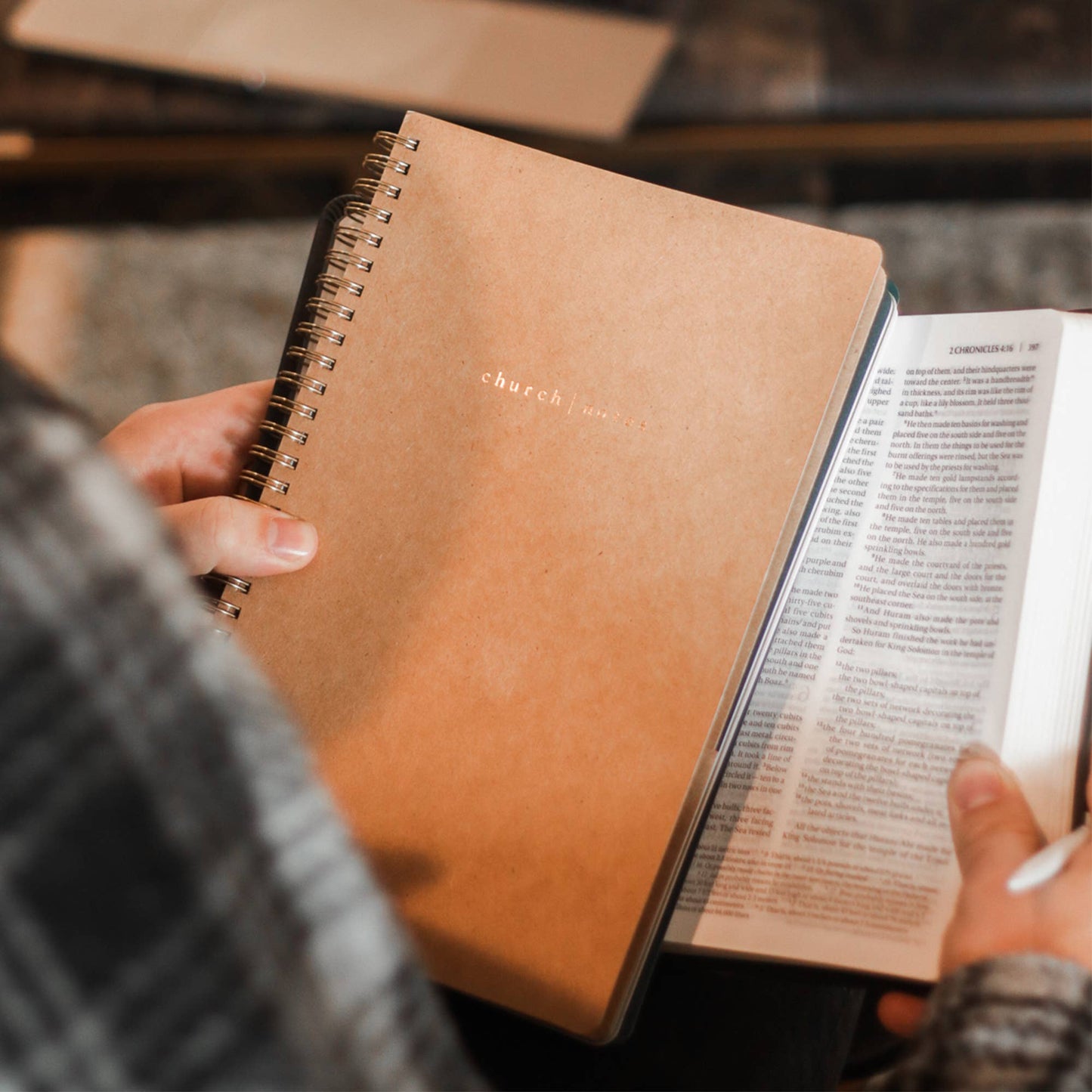 Church Notes Co. - Kraft Church Notes Bible Study Notebook
